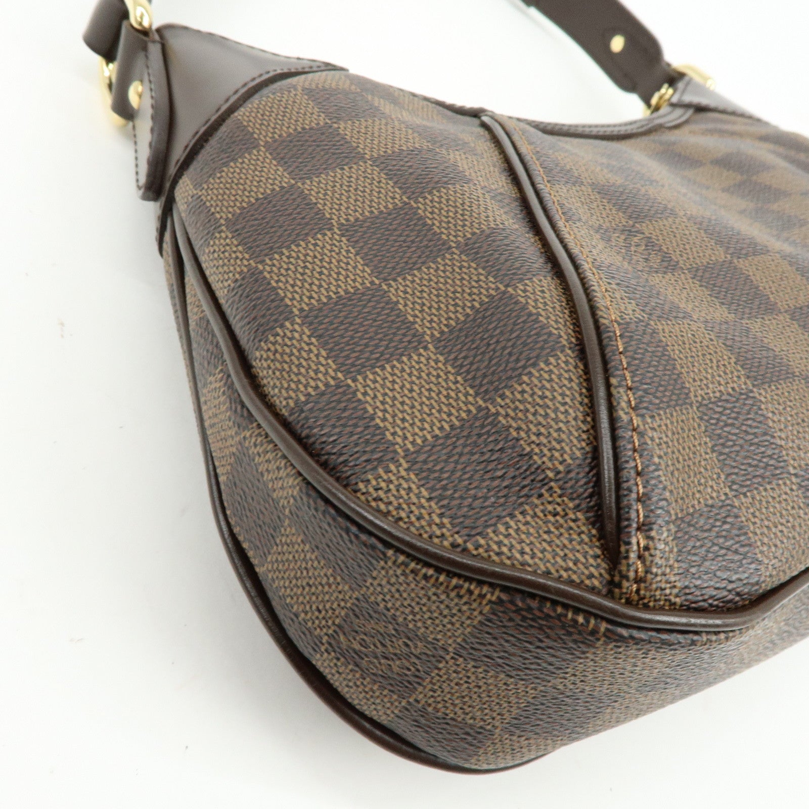 Louis Vuitton Damier Ebene Thames PM Shoulder Bag Hand Bag N48180