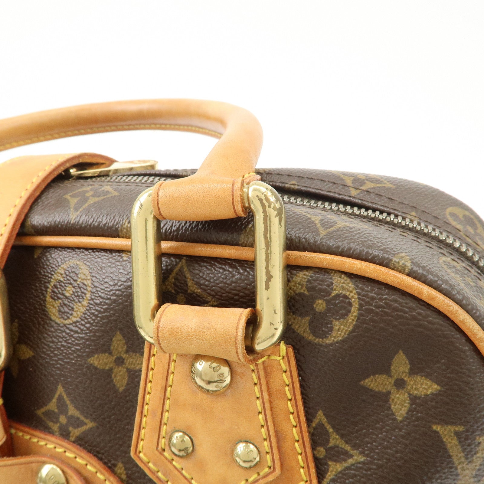 Louis Vuitton Monogram Manhattan GM Hand Bag M40025 Used