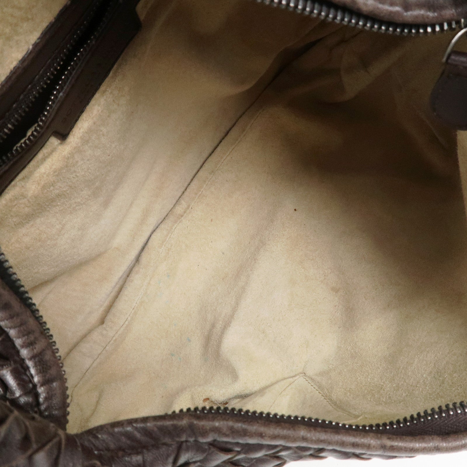 BOTTEGA VENETA Intrecciato Leather Hobo Shoulder Bag Brown 232499