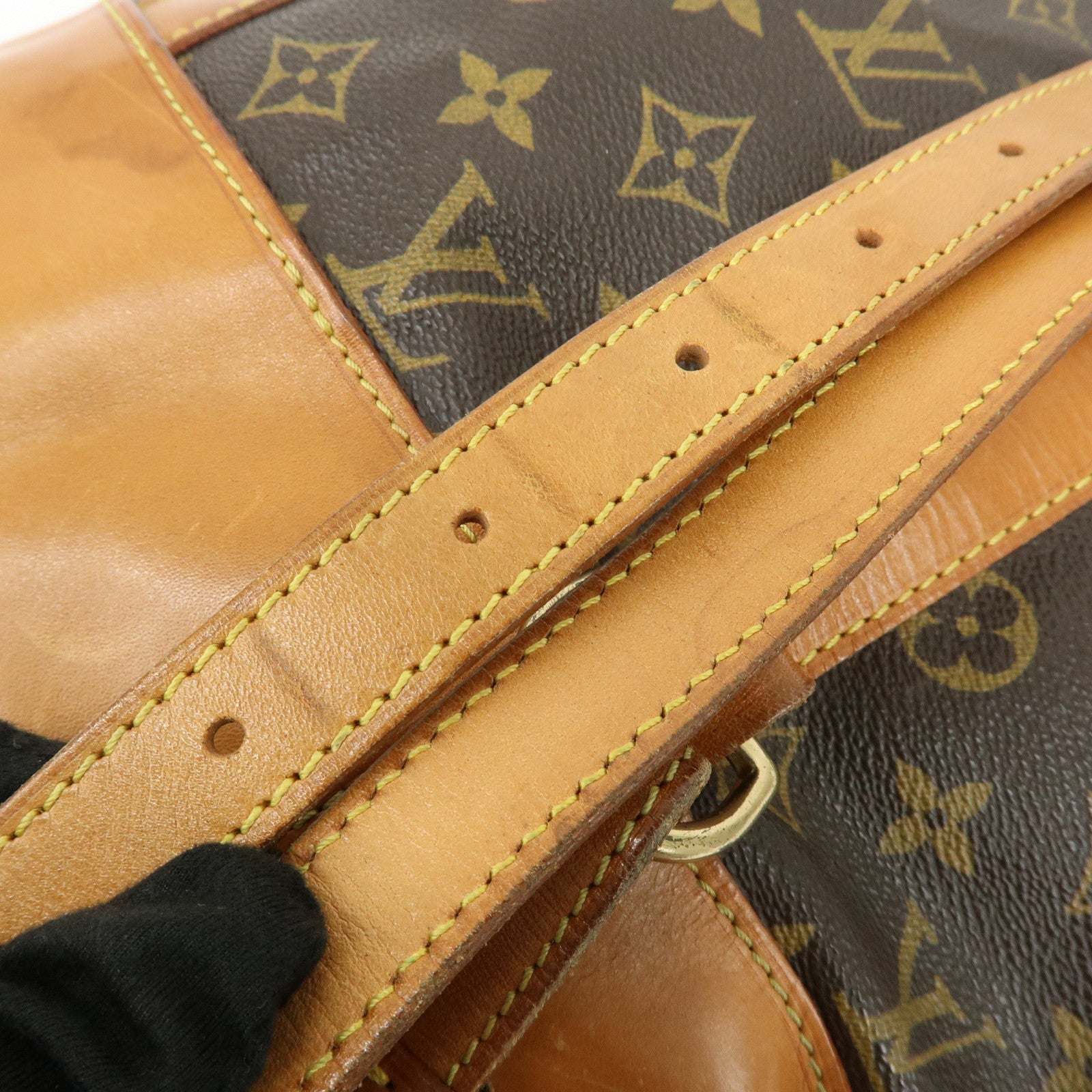 Louis Vuitton Monogram Randonnee GM Shoulder Bag Brown M42244