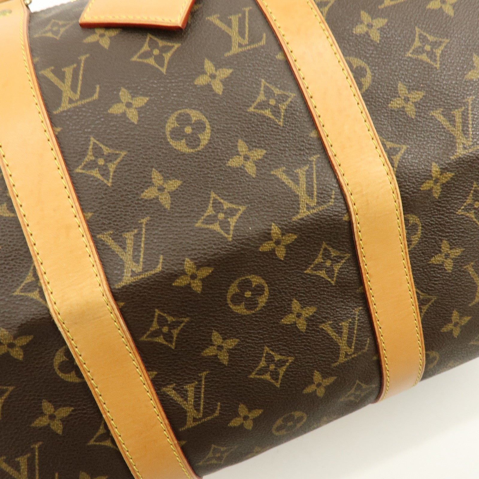 Louis Vuitton Monogram Keep All Bandouliere 50 Boston Bag M41416