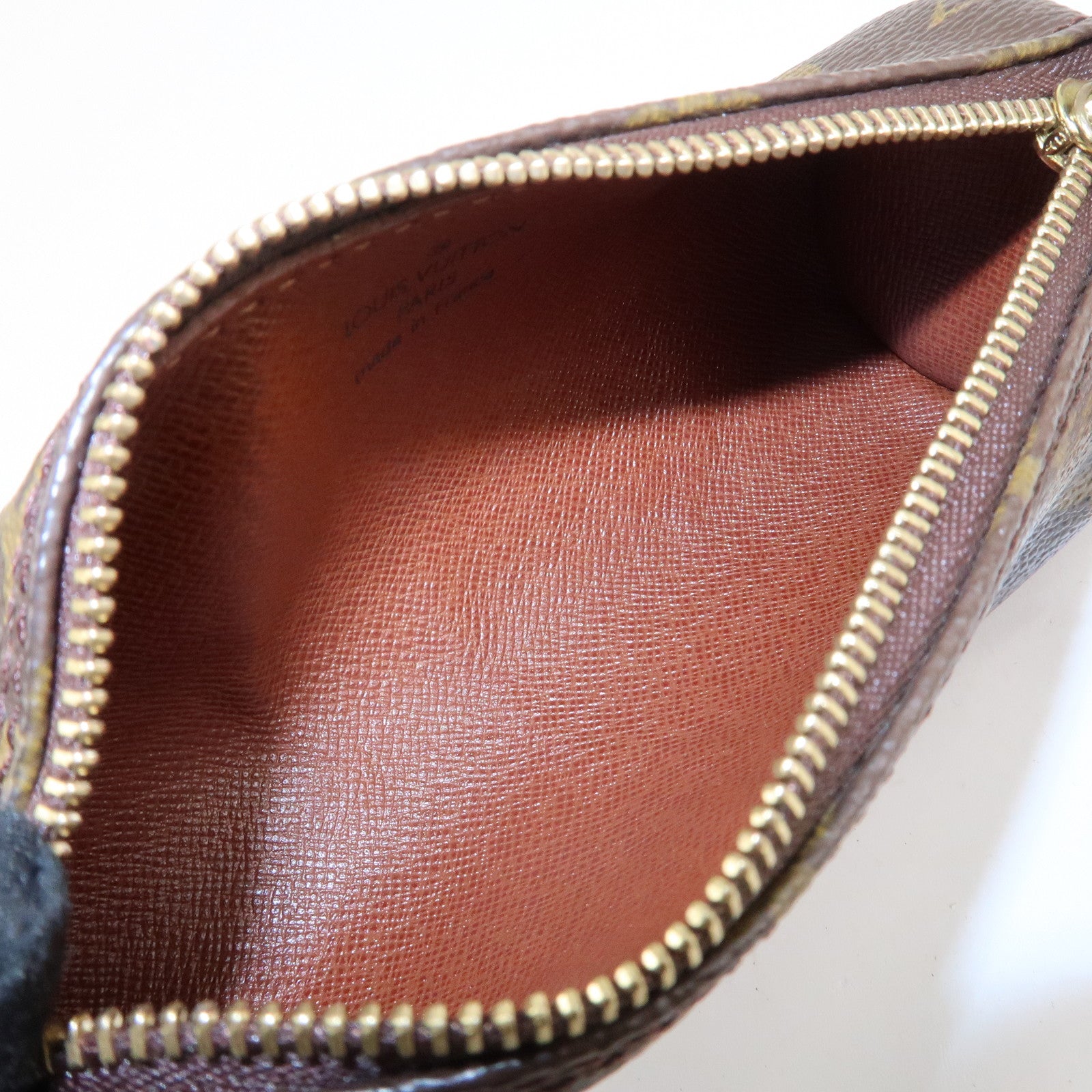 Louis Vuitton Set of 2 Monogram Mini Pouch for Papillon Bag Brown Used