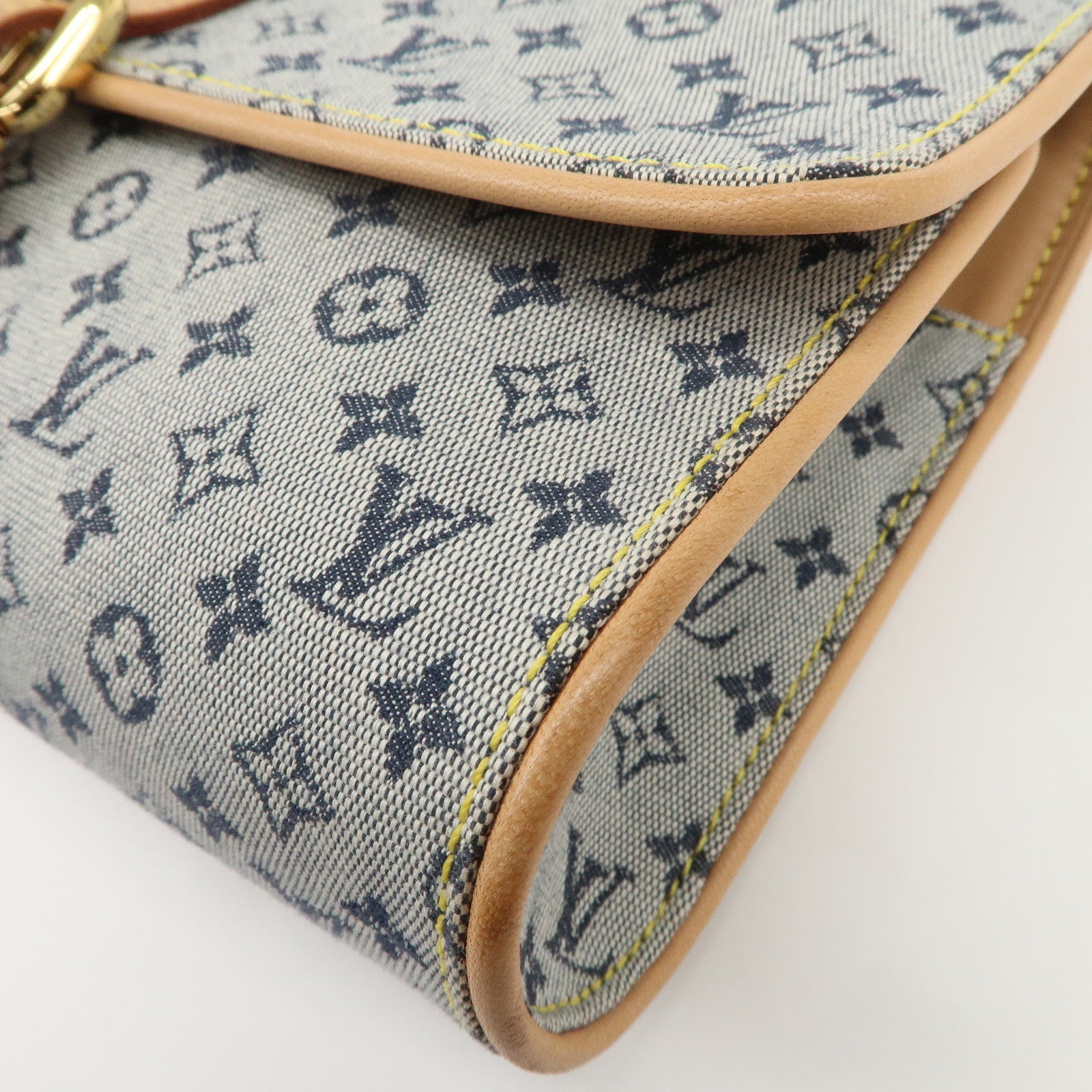 Louis Vuitton Monogram Mini Camille Shoulder Bag Blue M92002