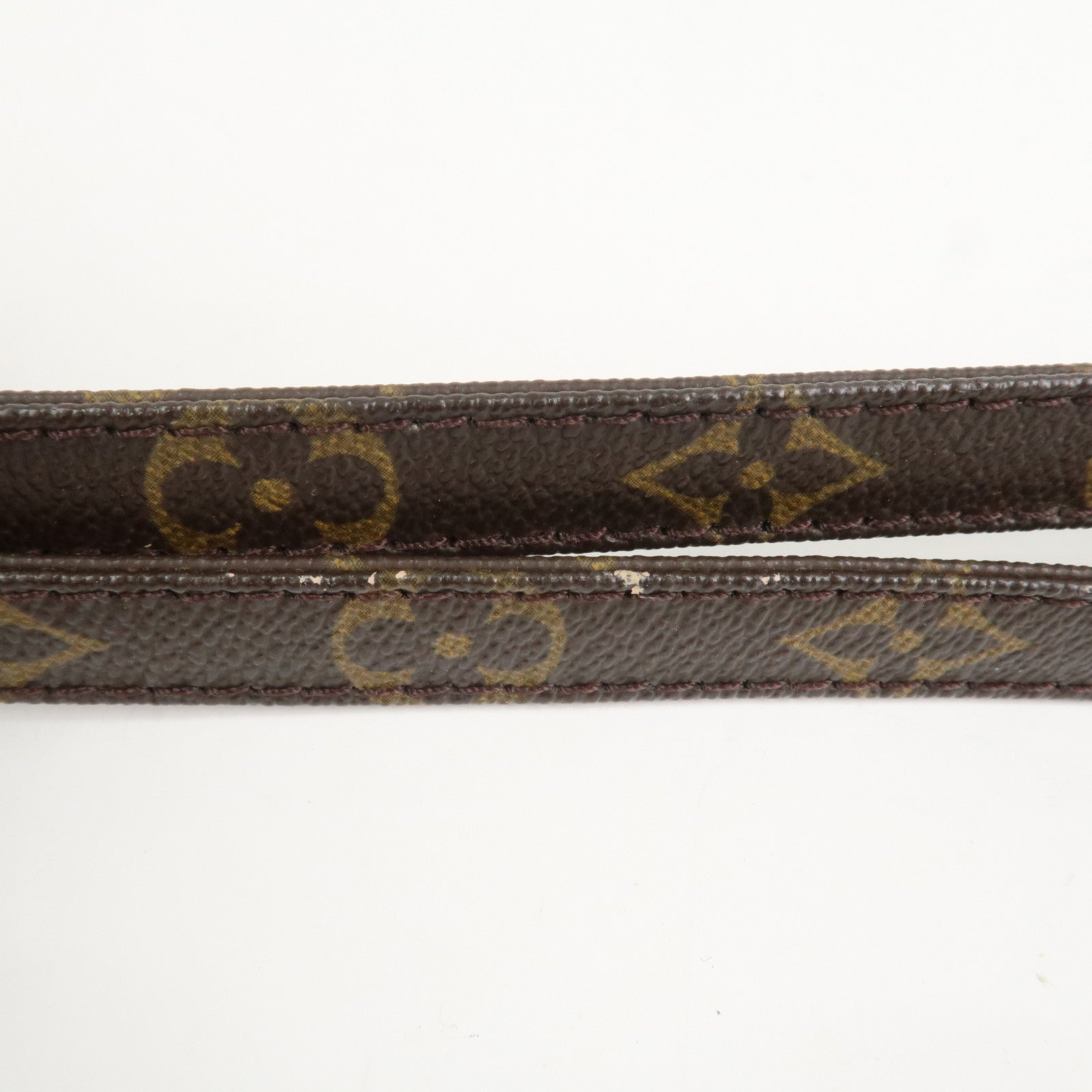 Louis Vuitton Monogram Mini Speedy & Strap Brown M41534 J75010