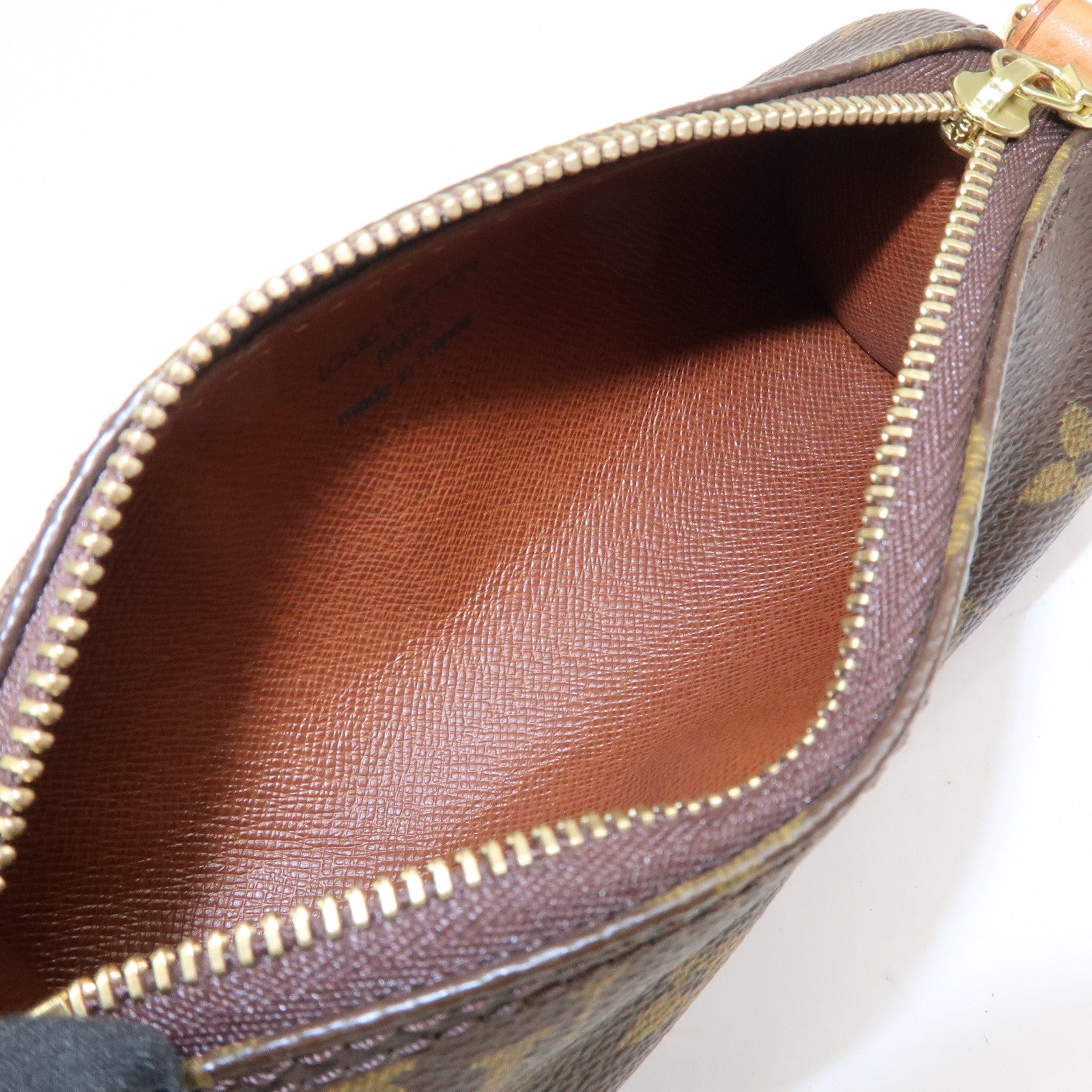 Louis Vuitton Monogram Mini Pouch for Papillon Bag New Style Brown