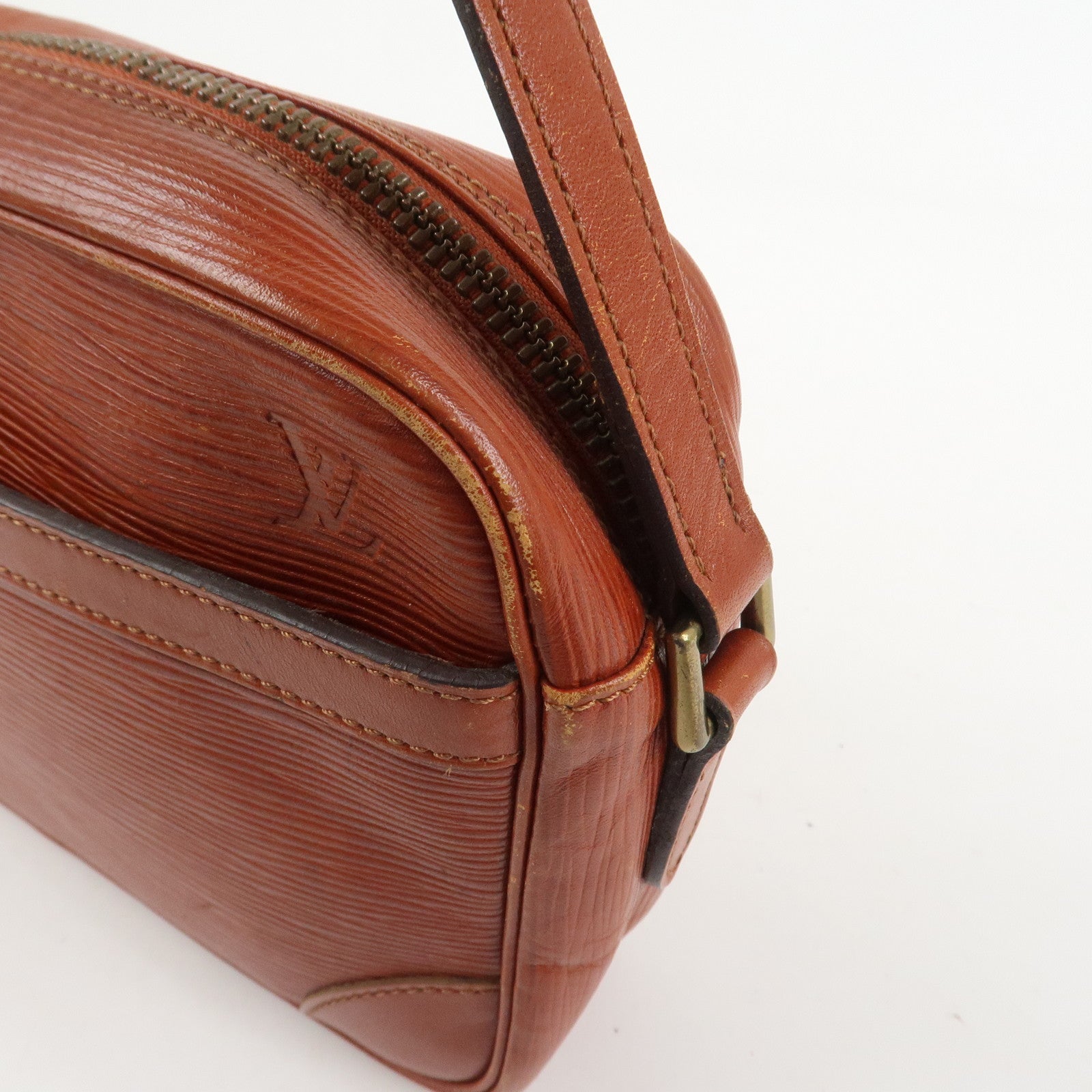 Louis Vuitton Epi Trocadero 24 Shoulder Bag Kenya Brown M52313