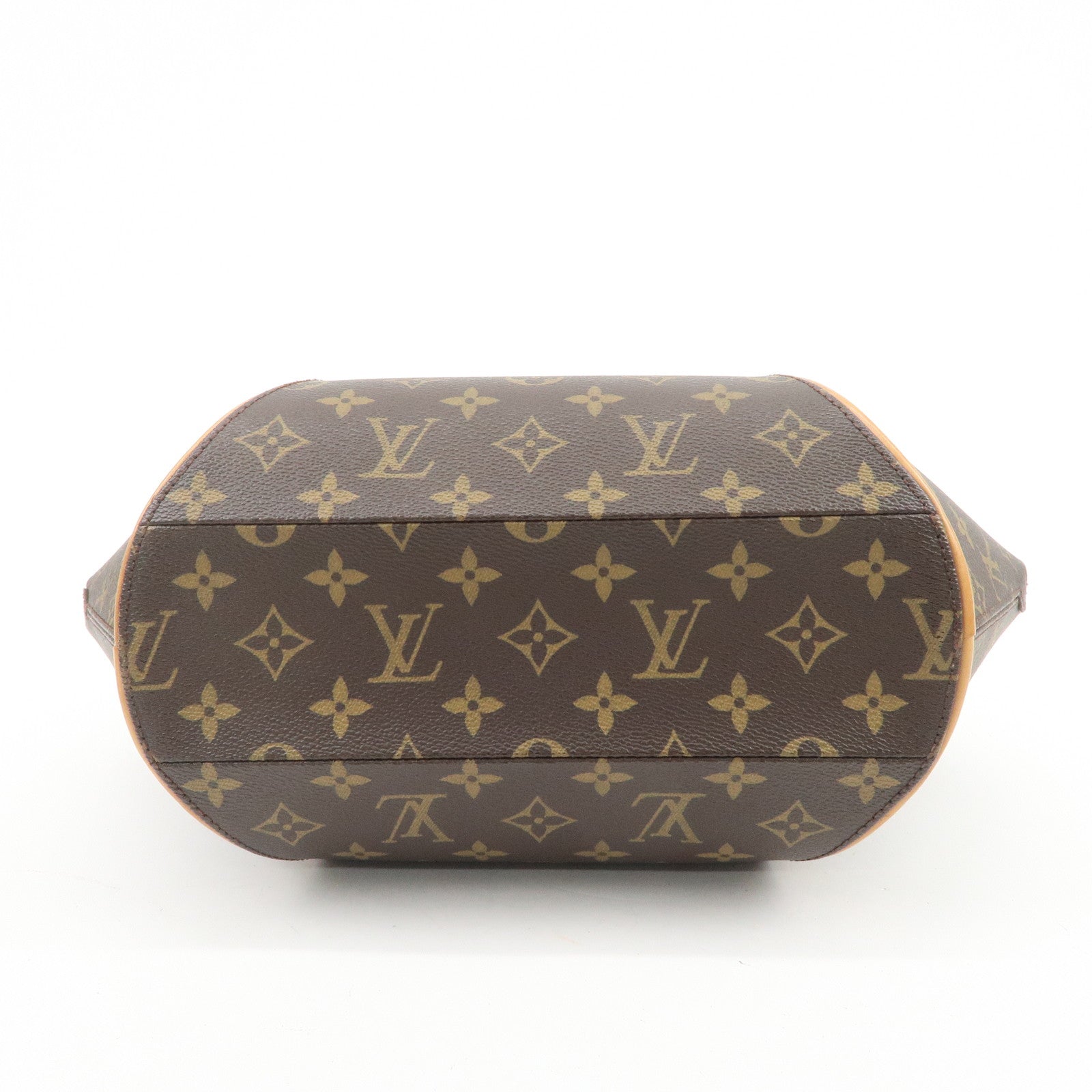 Louis Vuitton Monogram Ellipse MM Hand Bag Brown M51126