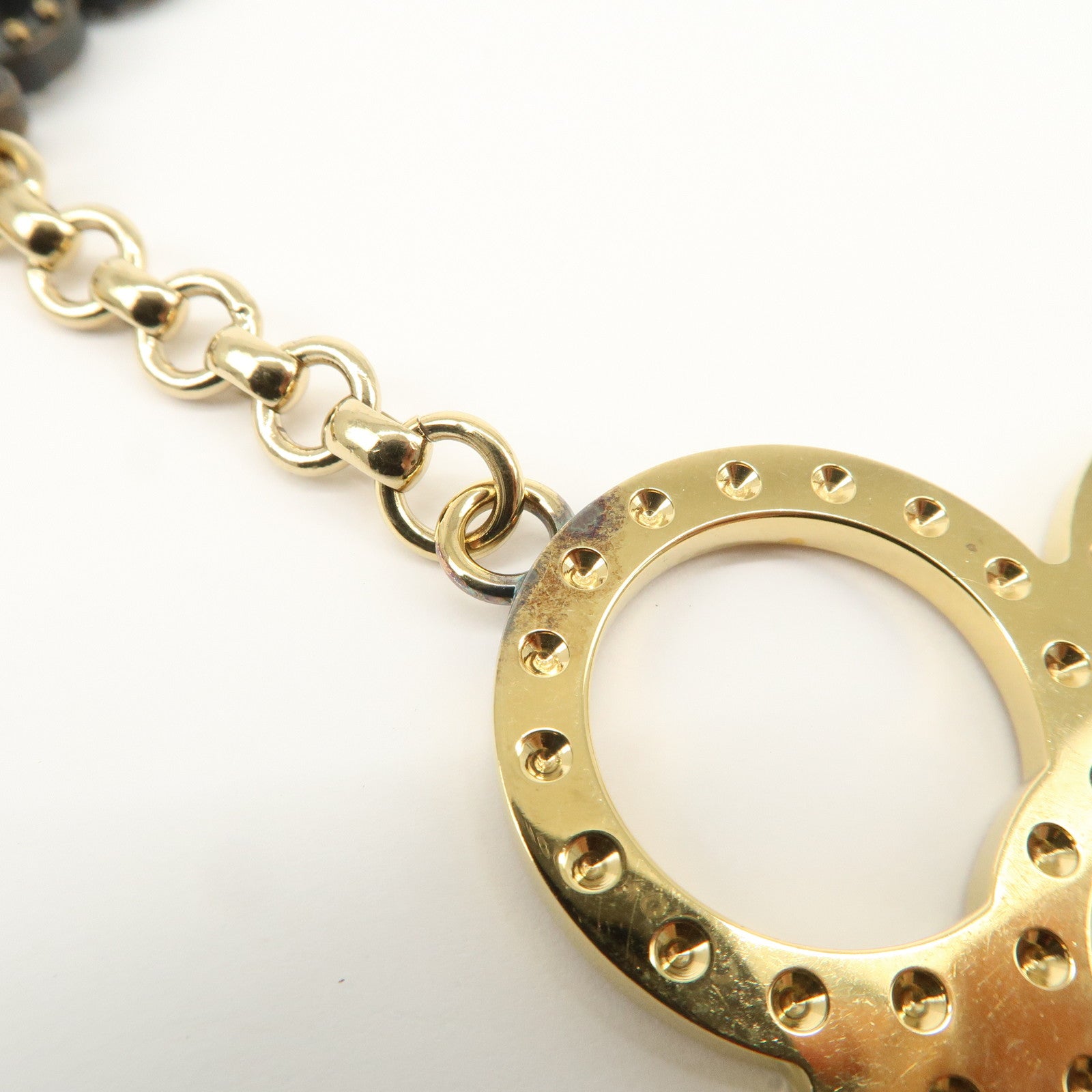 Louis Vuitton Monogram Bijoux Sac Tapage Bag Charm Gold M66350