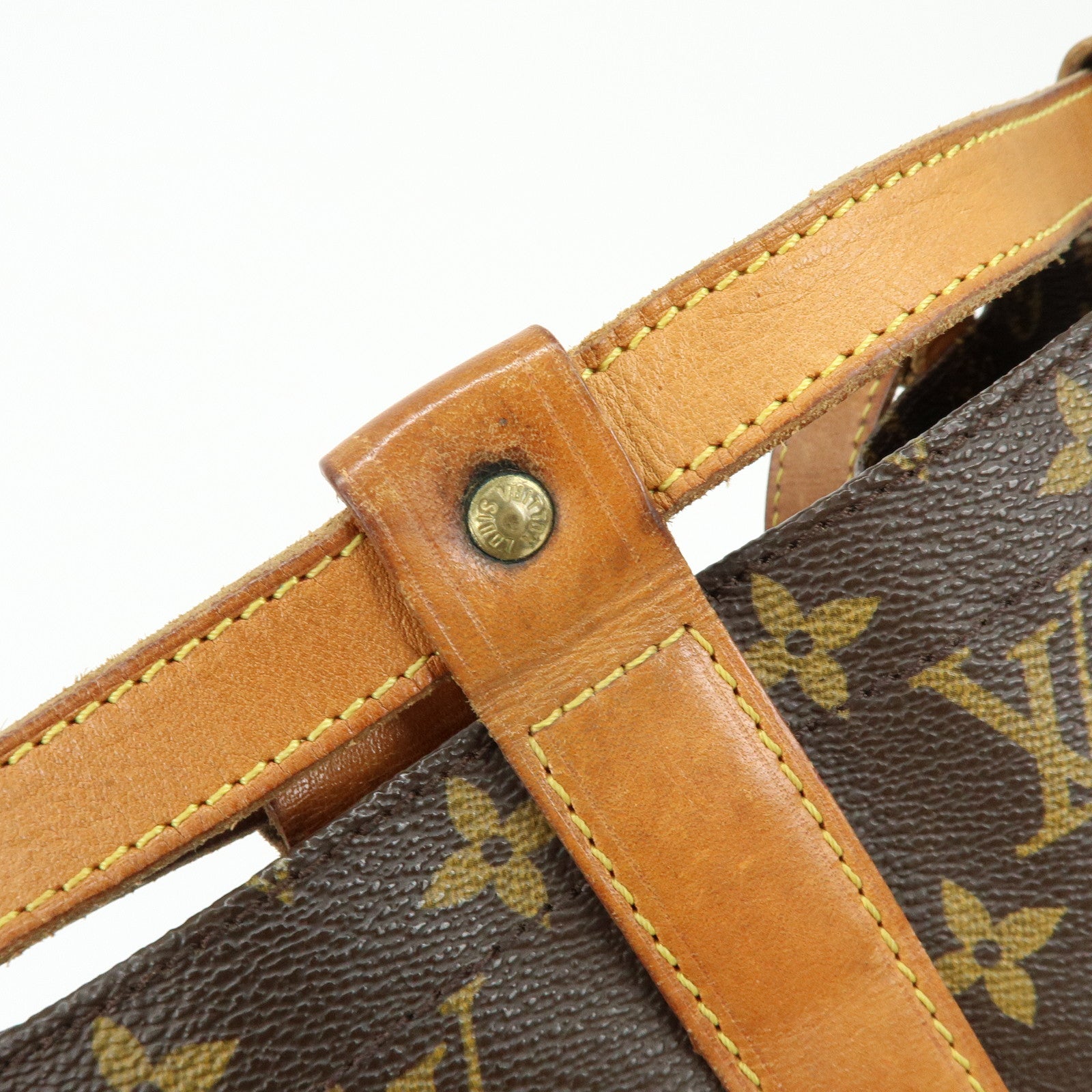 Louis Vuitton Monogram Randonnee GM Shoulder Bag Brown M42244