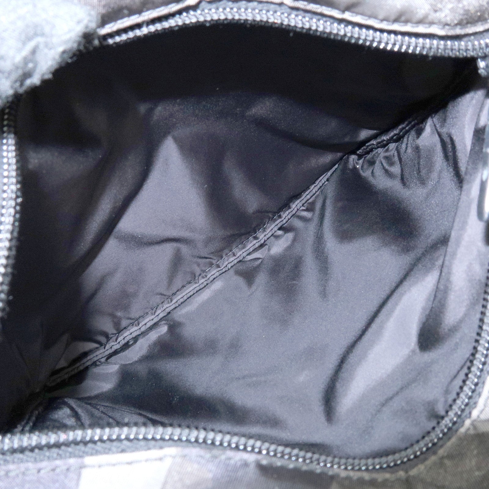 PRADA Triangle Logo Nylon Shoulder Crossbody Bag Camouflage Black