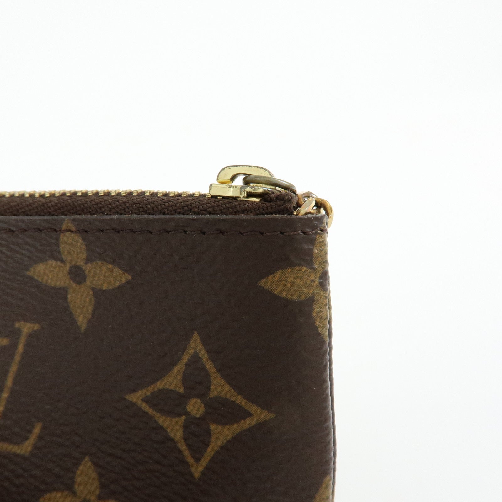 Louis Vuitton Monogram Pochette Cles Coin Case Key Case M62650