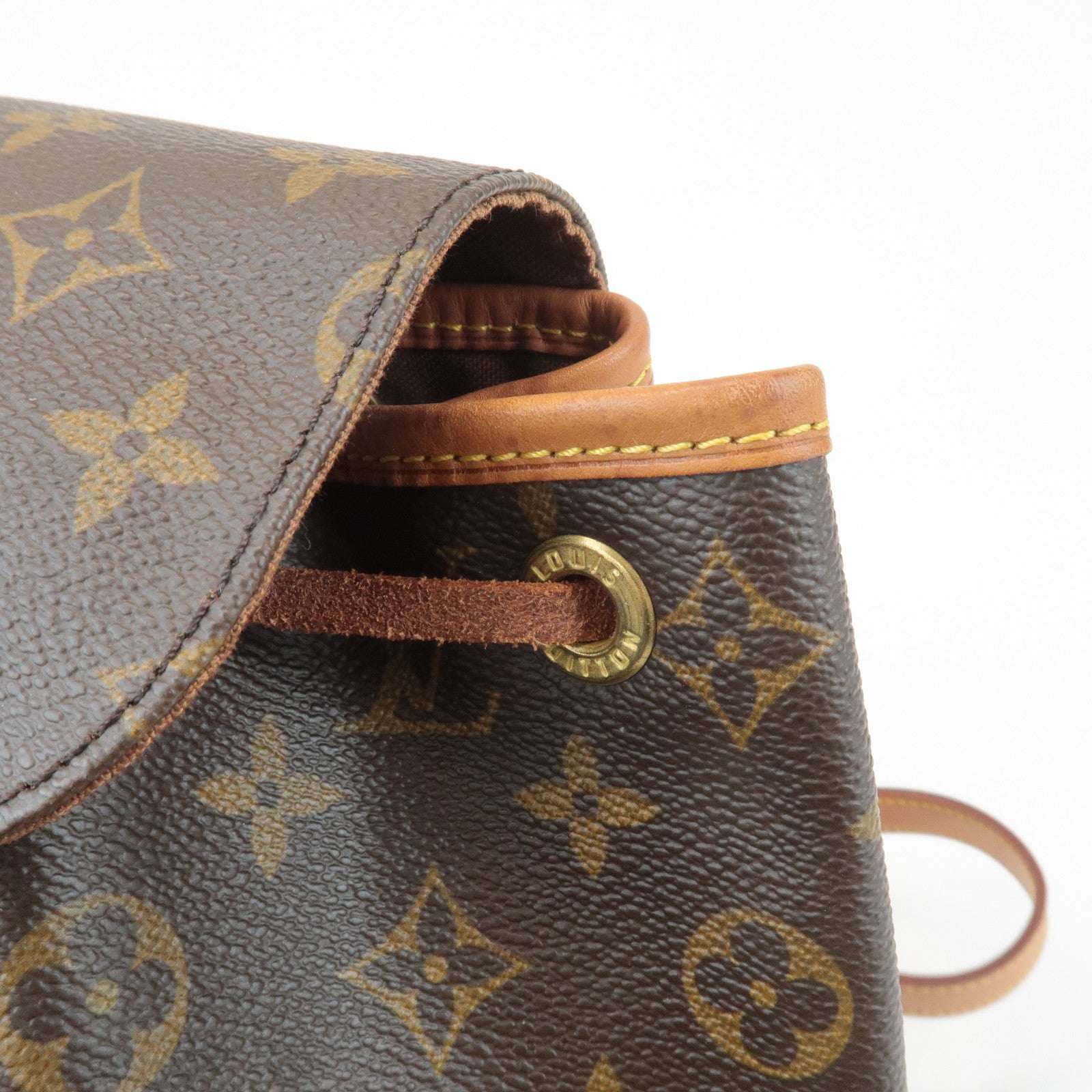 Louis Vuitton Monogram Montsouris MM Backpack Brown M51136
