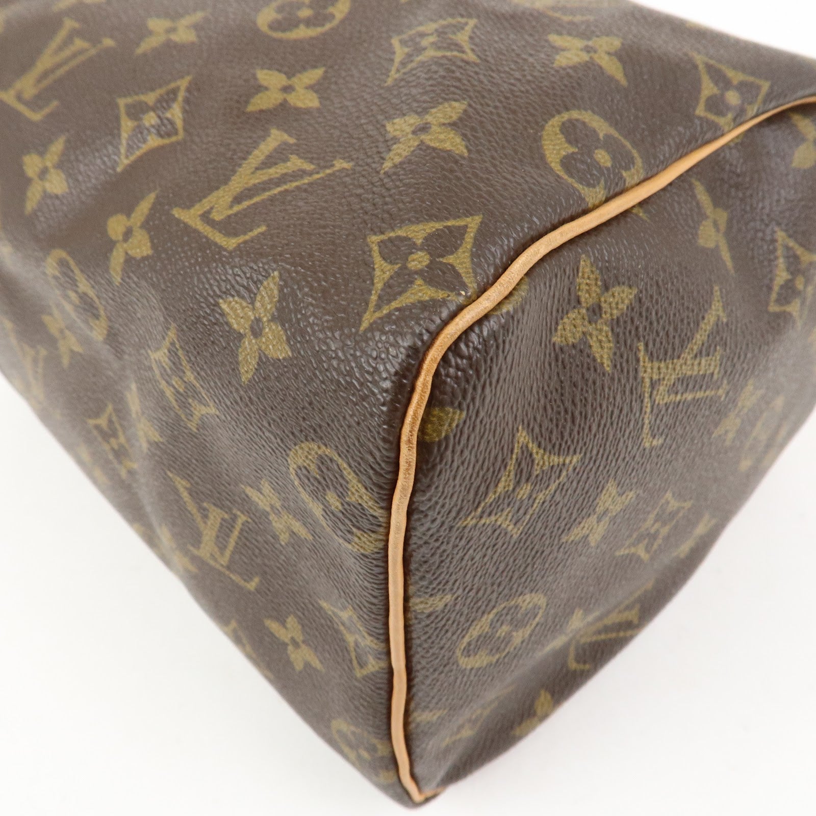 Louis Vuitton Monogram Speedy 25 Boston Bag Hand Bag Brown M41528