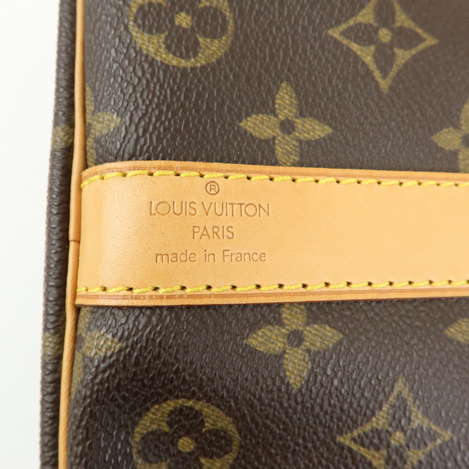 Louis Vuitton Monogram Keep All Bandouliere 50 Boston Bag M41416