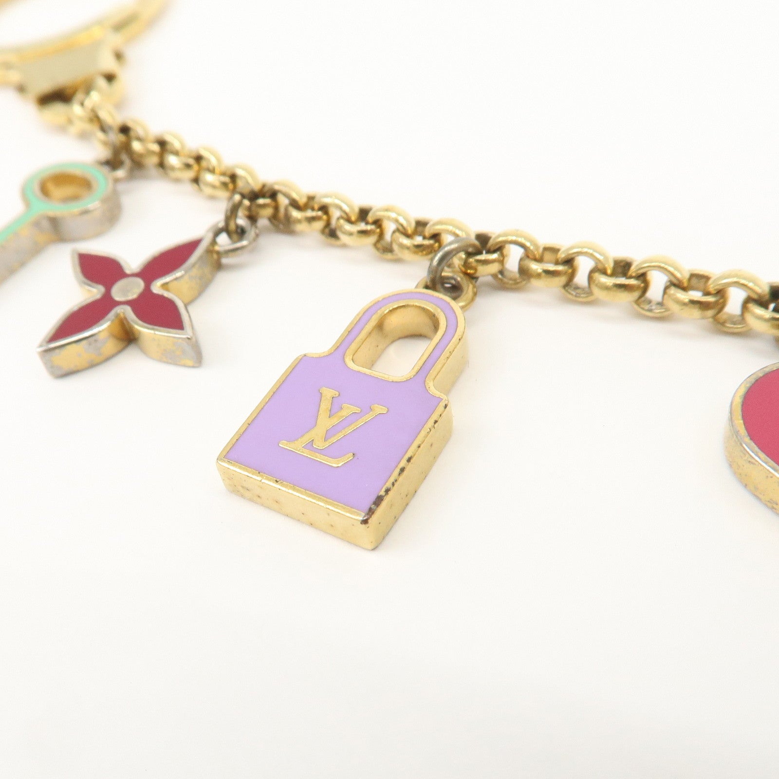 Louis Vuitton Monogram Porte Cles Chaine Pretty Bag Charm M66131
