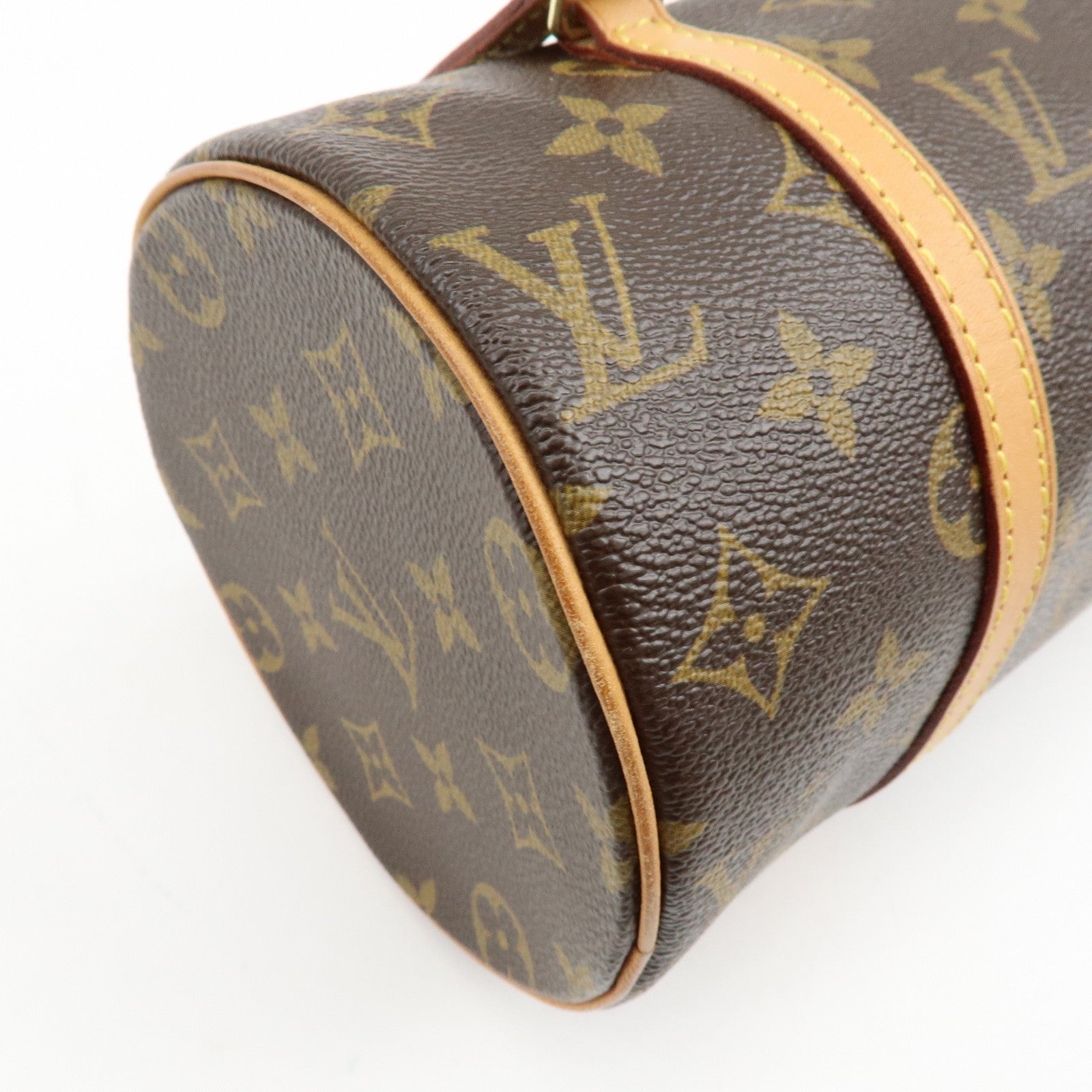 Louis Vuitton Monogram Papillon 26 Hand Bag Brown M51386