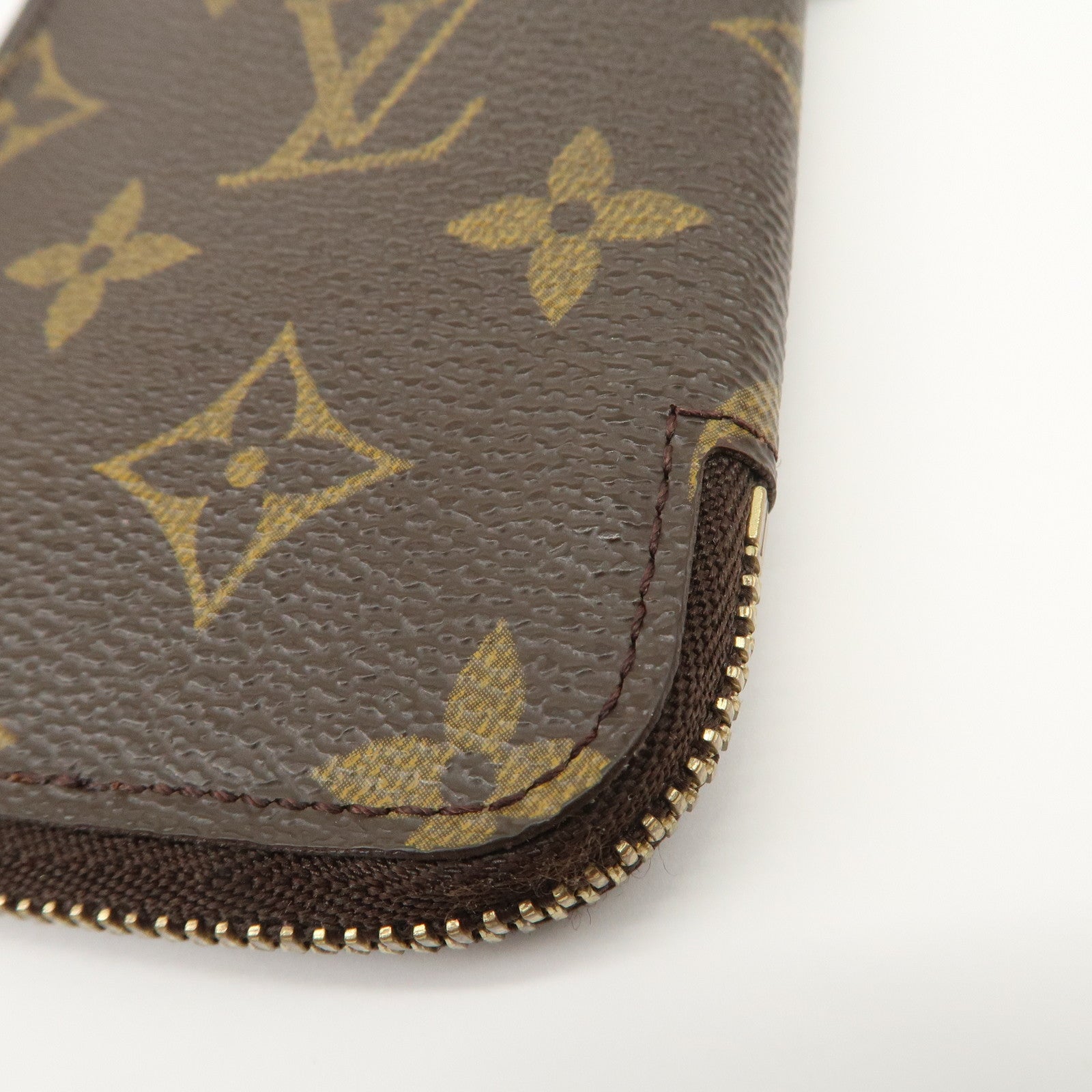 Louis Vuitton Monogram Pochette Cles 6 Key Case Key Holder M62610