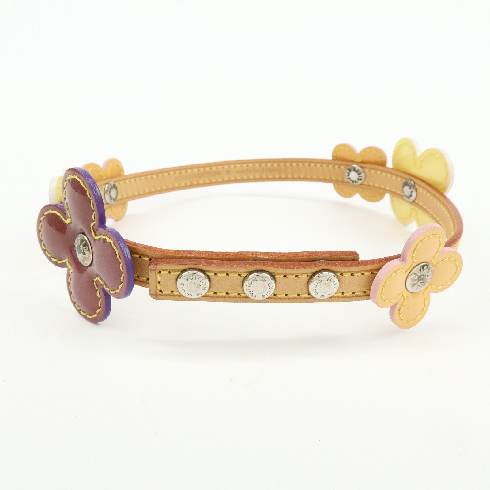 Louis Vuitton Monogram Vernis Flower Lexington Bracelet M92252