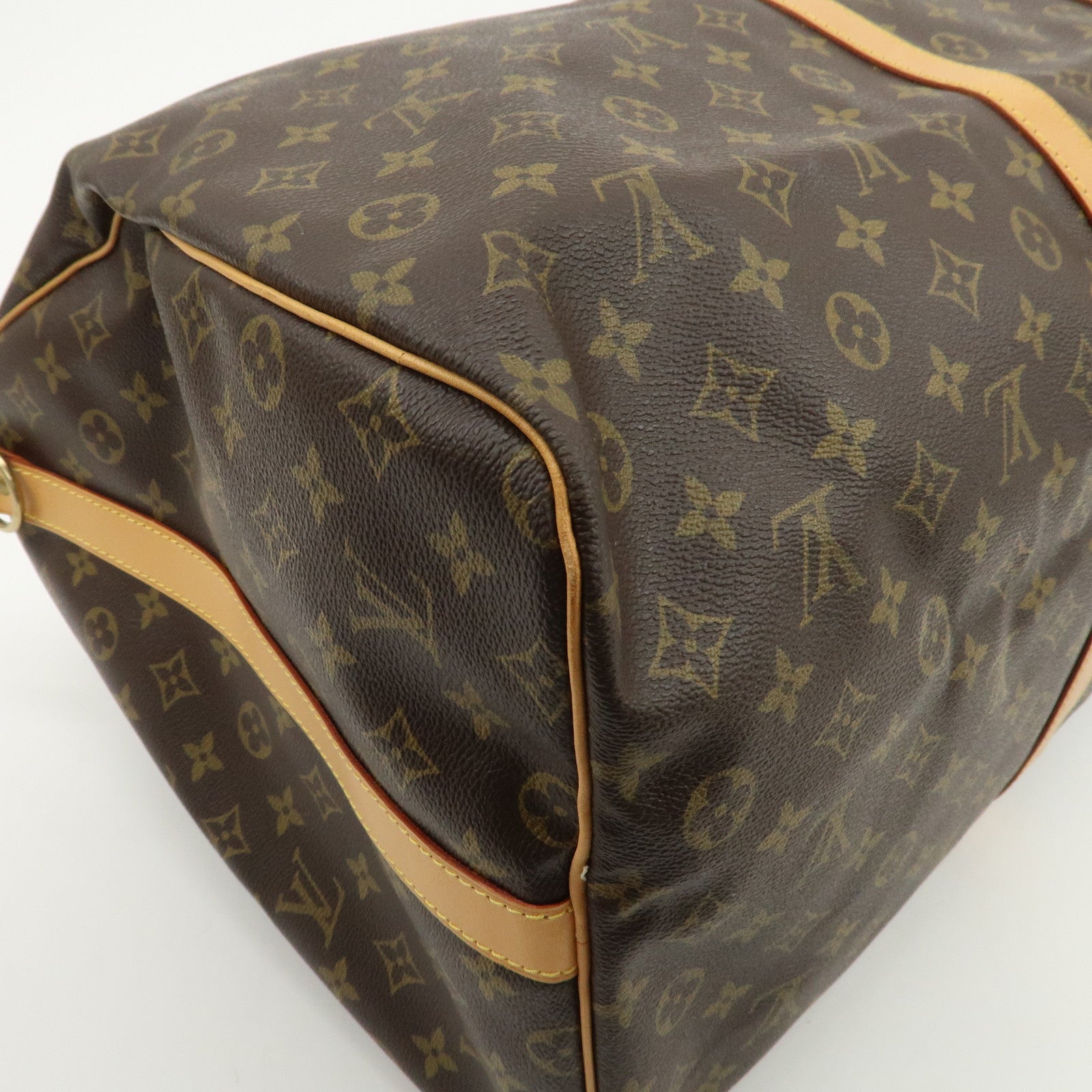 Louis Vuitton Monogram Keep All Bandouliere 60 Boston Bag M41412