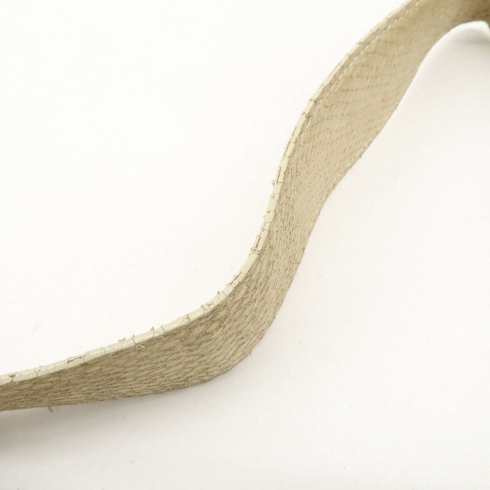 LOEWE Leather Shoulder Bag Hand Bag Ivory Gold Hardware