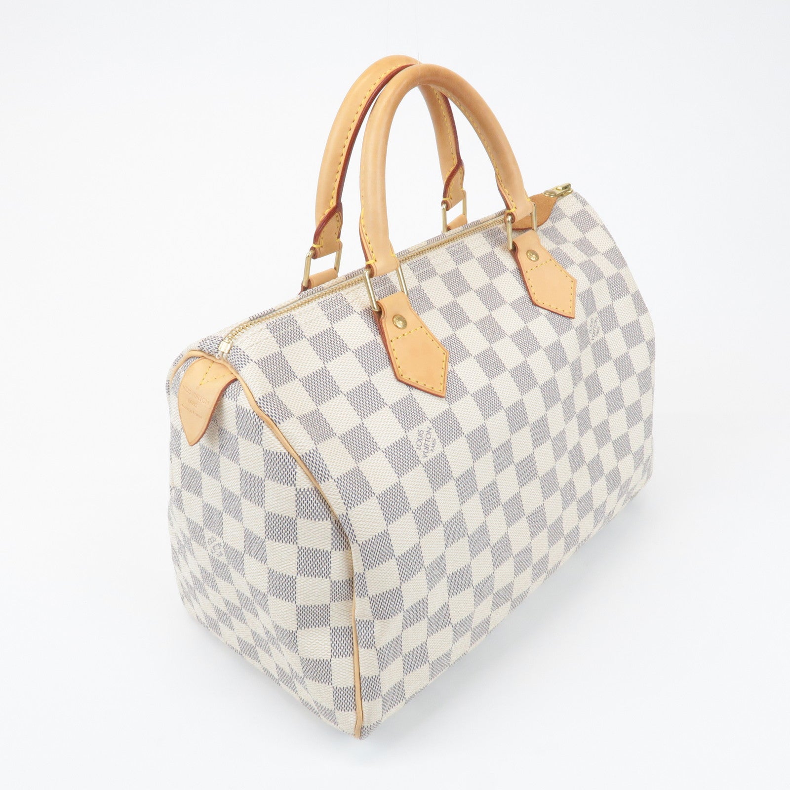 Louis Vuitton Damier Azur Speedy 30 Boston Bag Hand Bag N41533