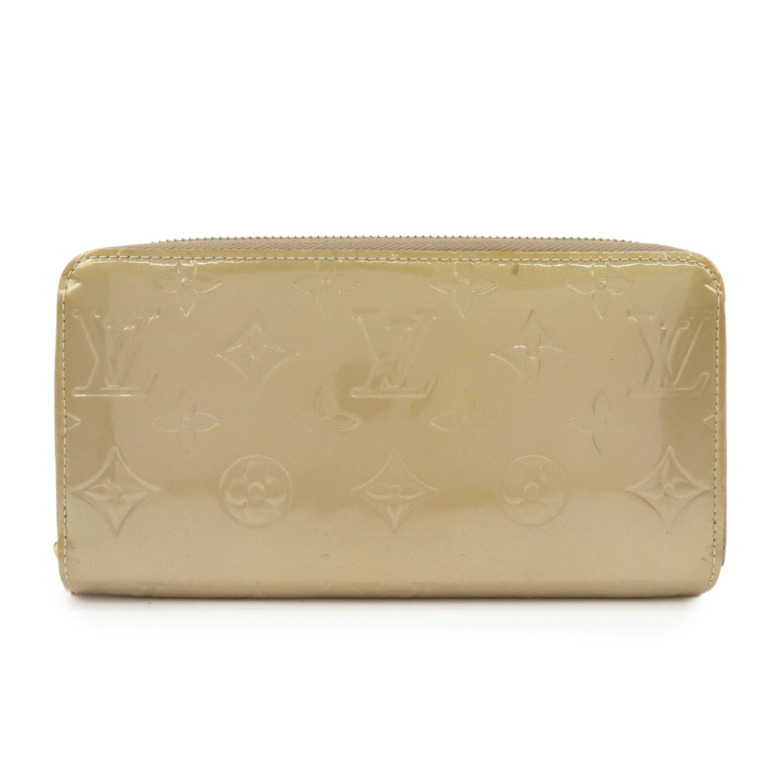 Louis Vuitton Monogram Vernis Round Zippy Long Wallet M91761