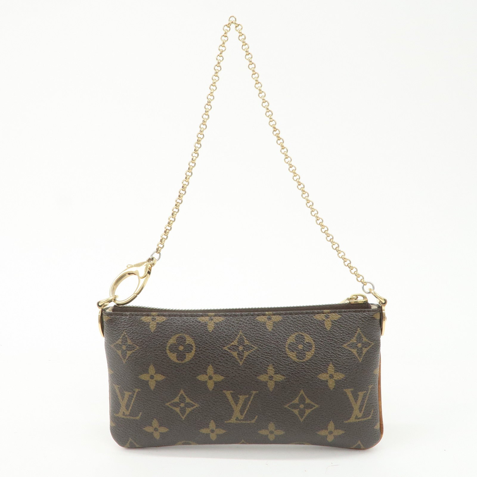 Louis Vuitton Monogram Pochette Milla MM Chain Hand Bag M60094