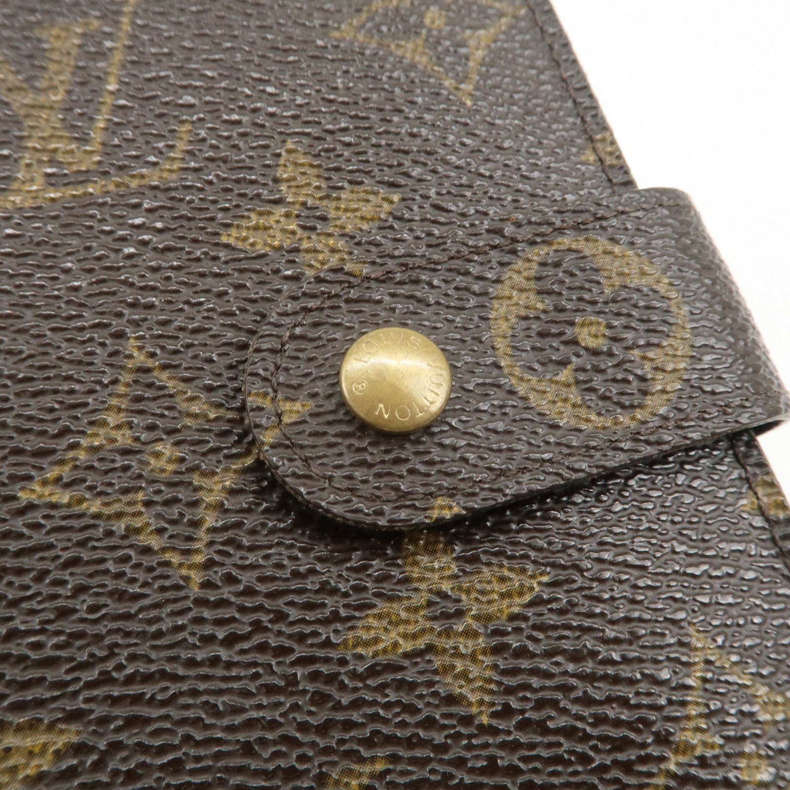 Louis Vuitton Monogram Porte Papier Zip Bi-fold Wallet Brown M61207