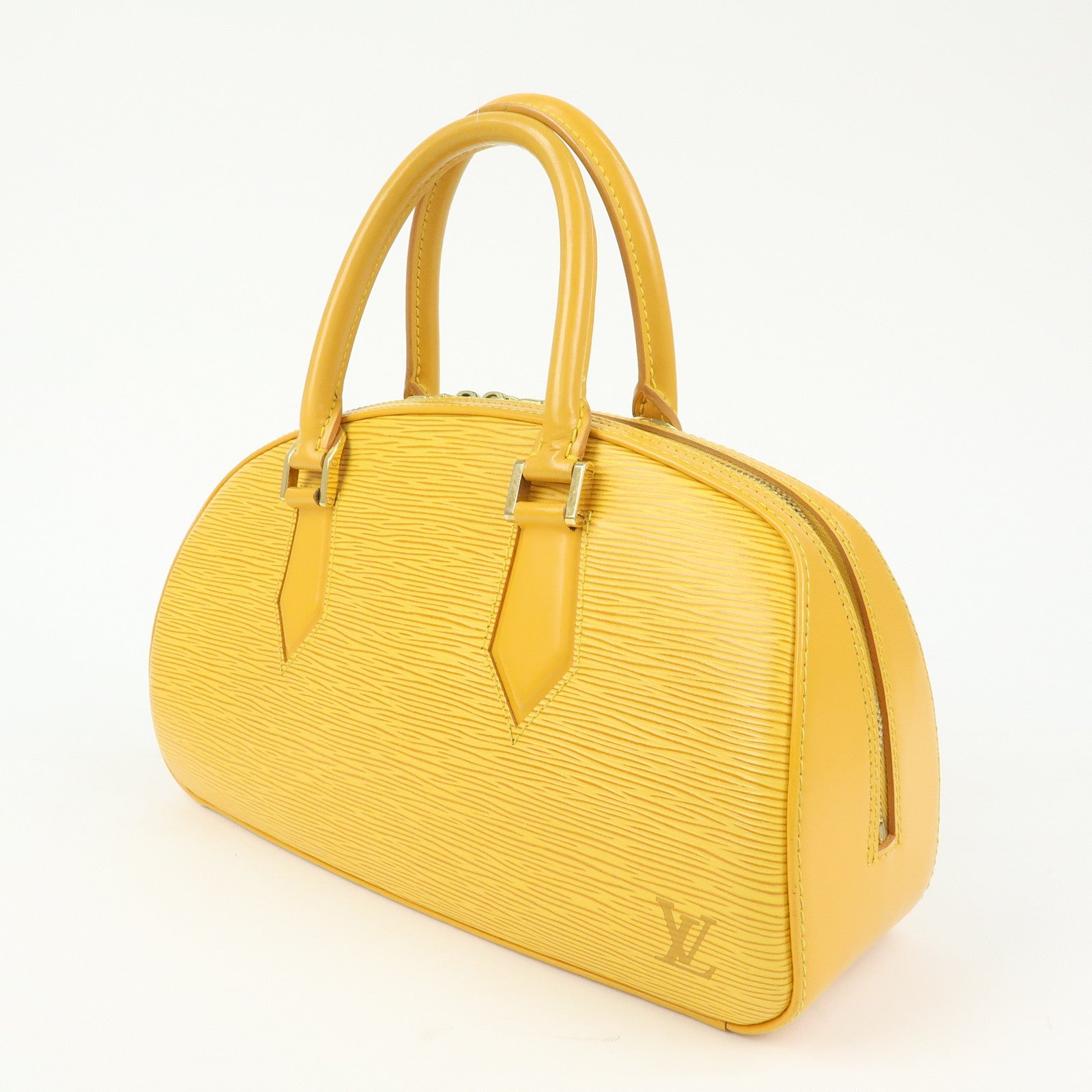 Louis Vuitton Epi Jasmine Boston Hand Bag Tassilli Yellow M52089