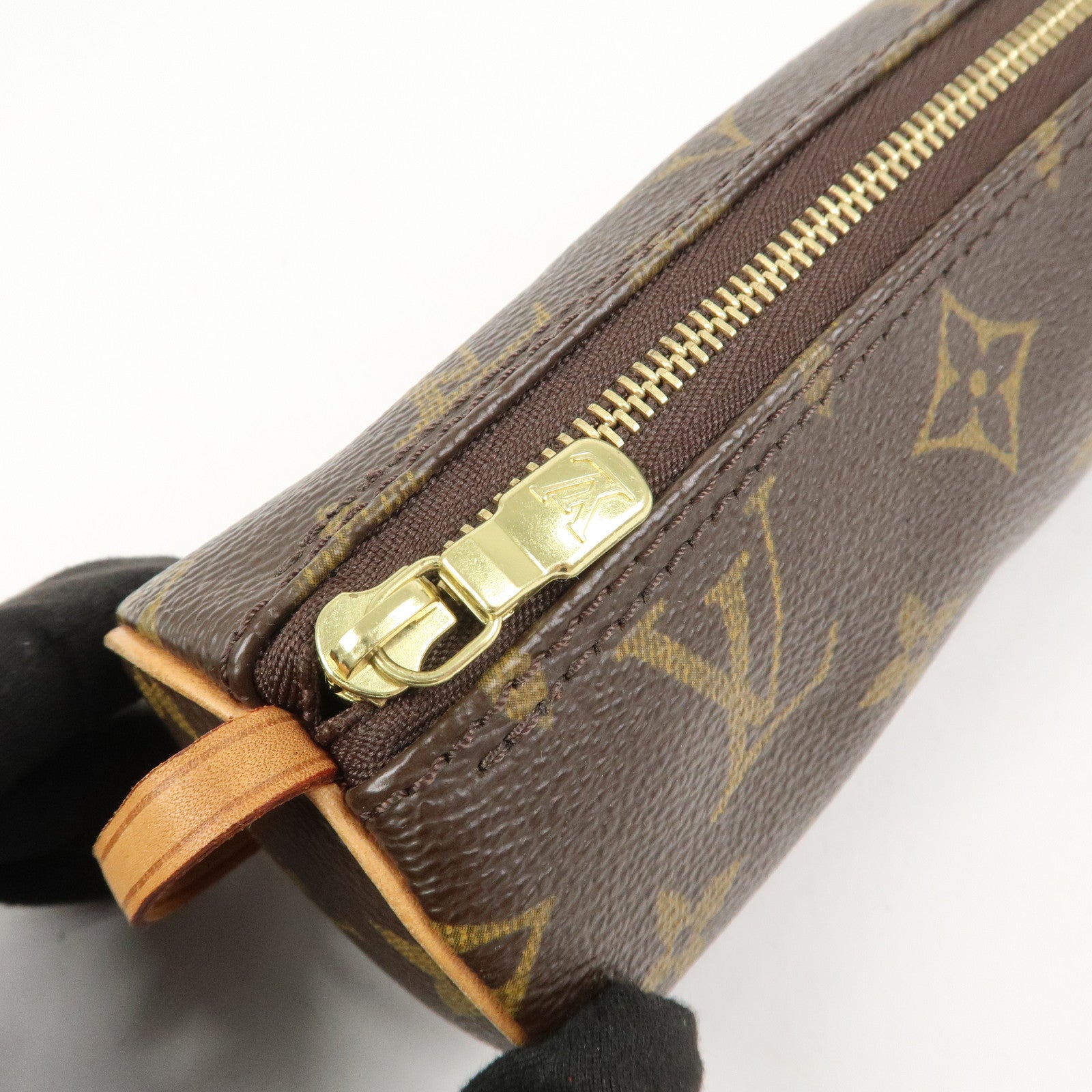 Louis Vuitton Monogram Mini Pouch for Papillon Bag New Style Brown