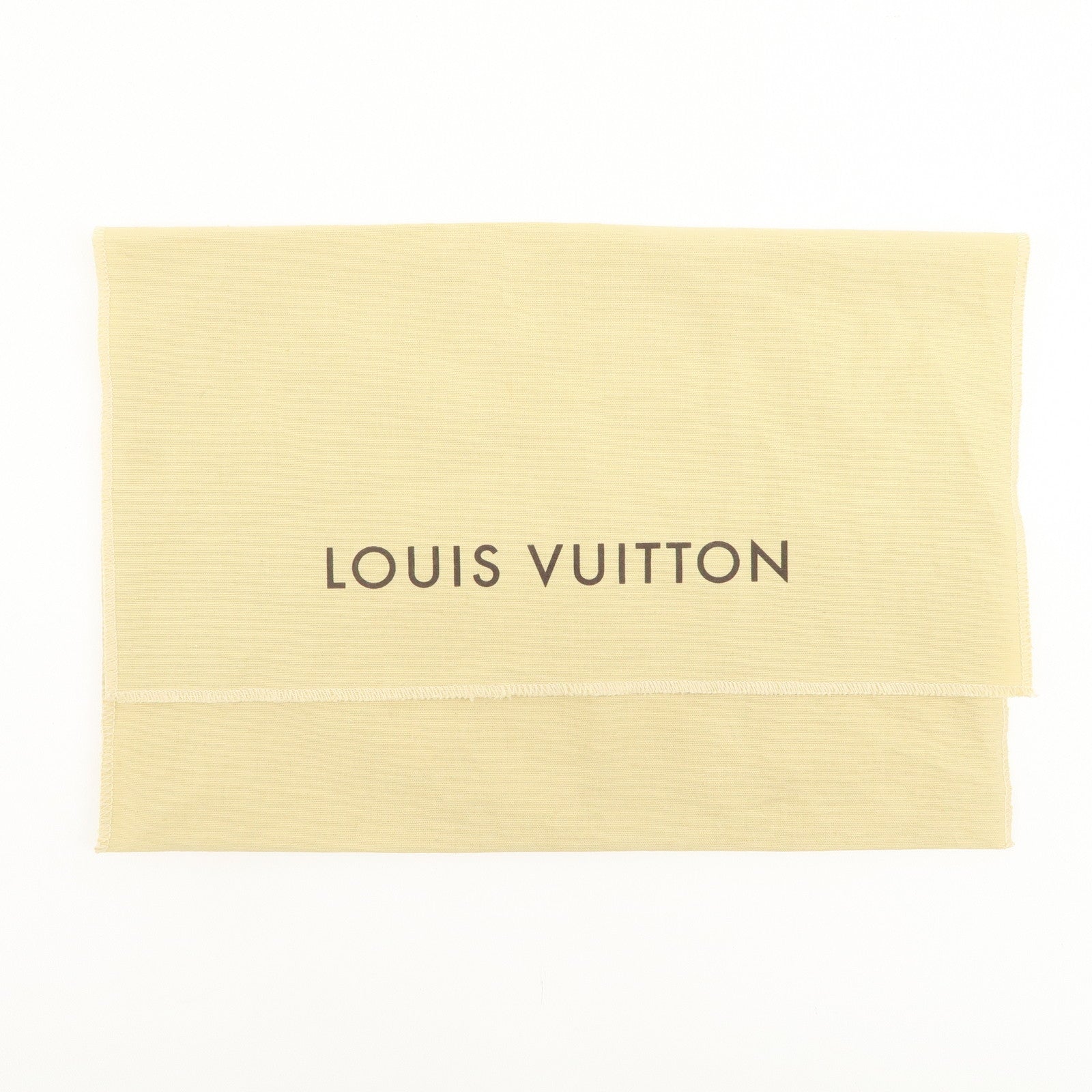 Louis Vuitton Set Of 15 Dust Bag Storage Bag Flap Style Beige