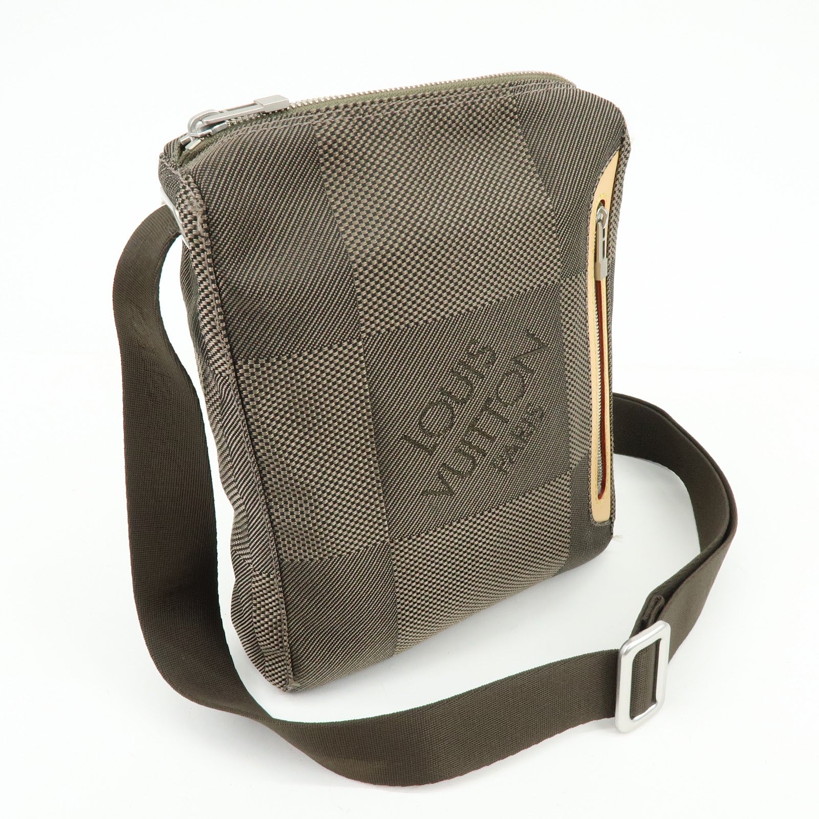 Louis Vuitton Damier Geant Citadan PM Shoudler Bag Terre M93043