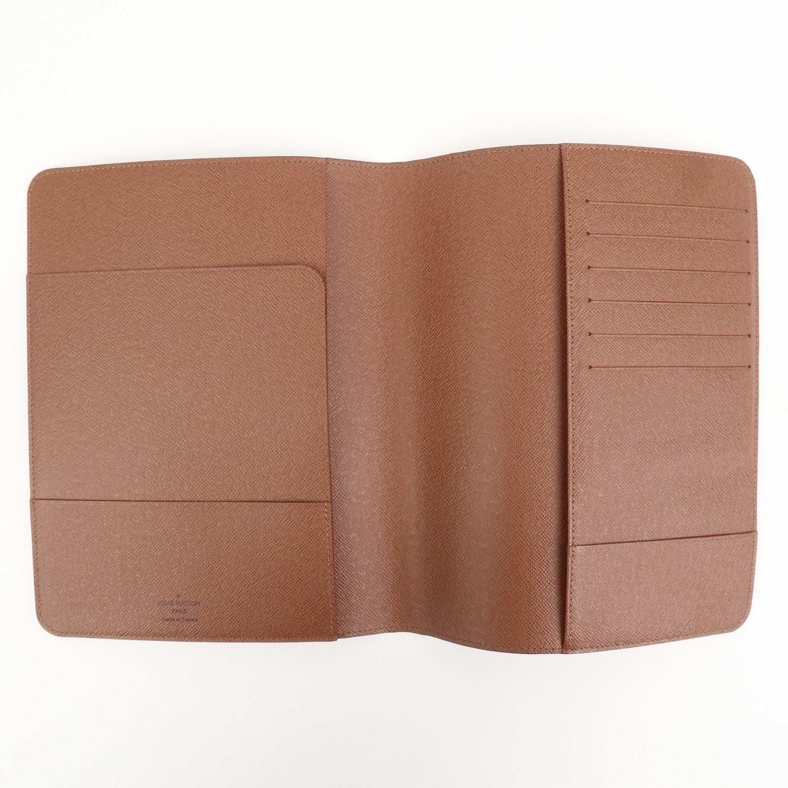 Louis Vuitton Monogram Agenda Bureau Planner Cover Brown R20100