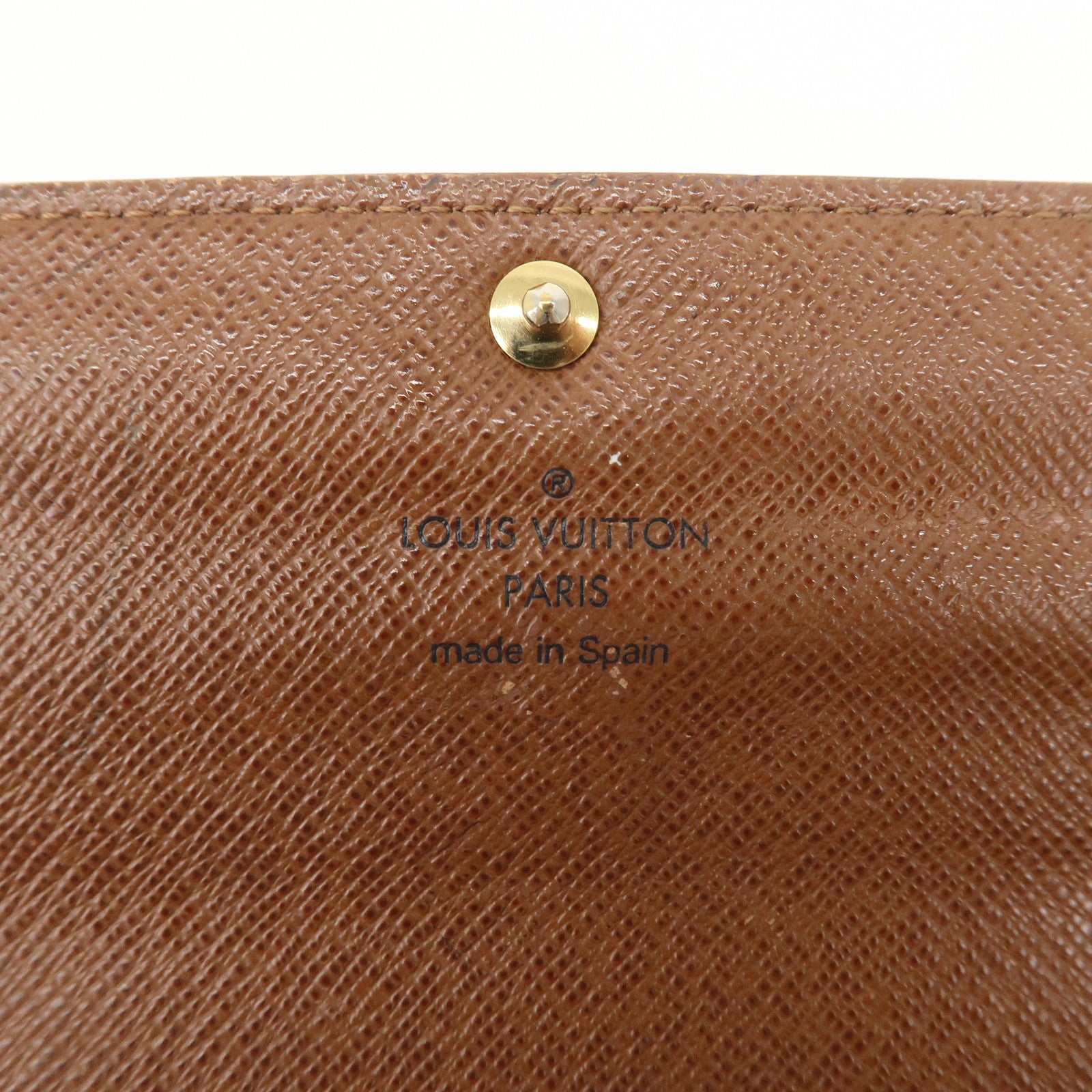 Louis Vuitton Monogram Portefeuille Sarah Long Wallet M61734