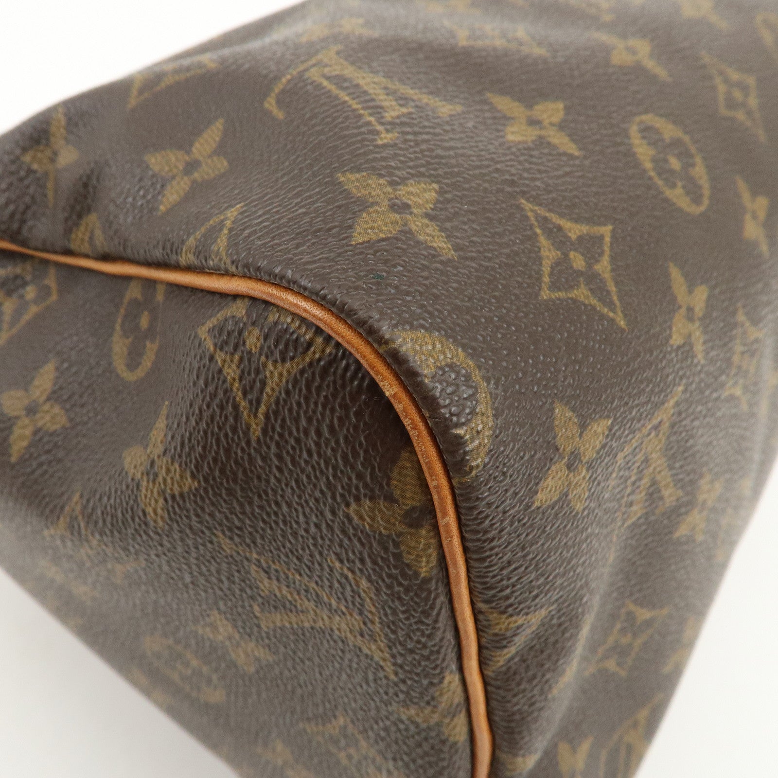Louis Vuitton Monogram Speedy 30 Boston Bag Hand Bag Brown M41526