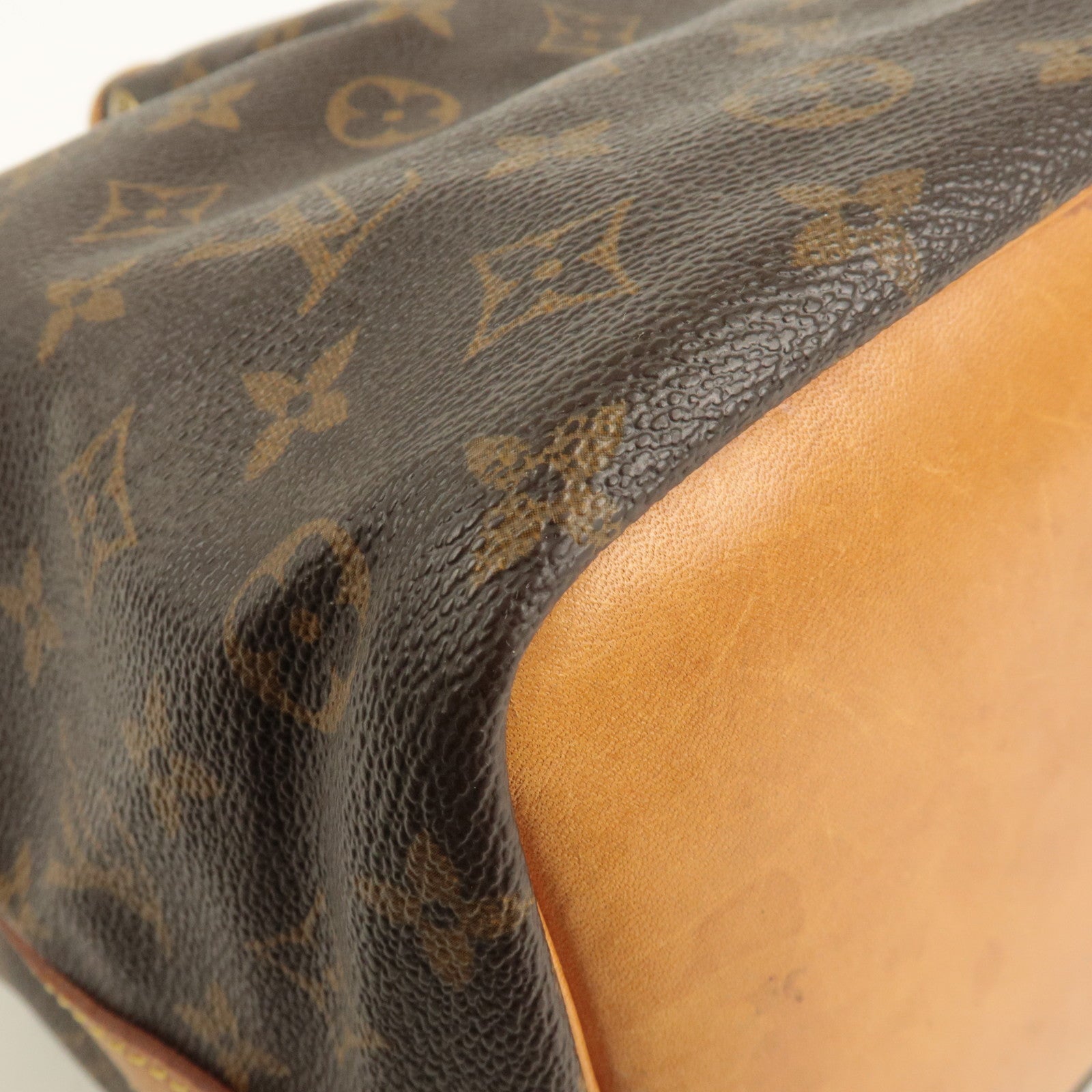Louis Vuitton Monogram Petit Noe Shoulder Bag Brown M42226 Used