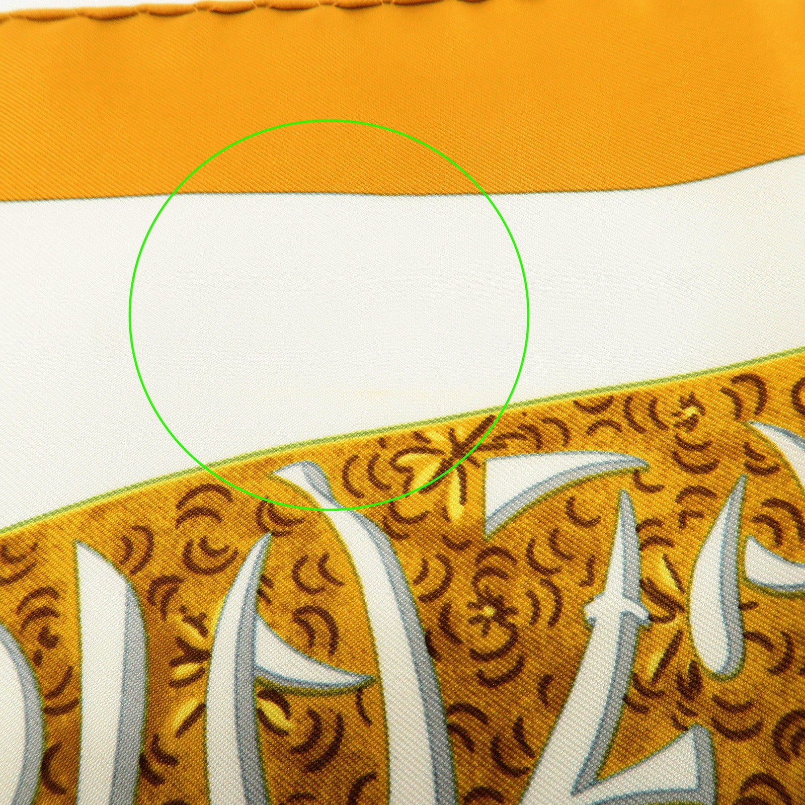 HERMES Carre 90 Silk 100% Scarf Plaza de Toros Bullring Gold Beige