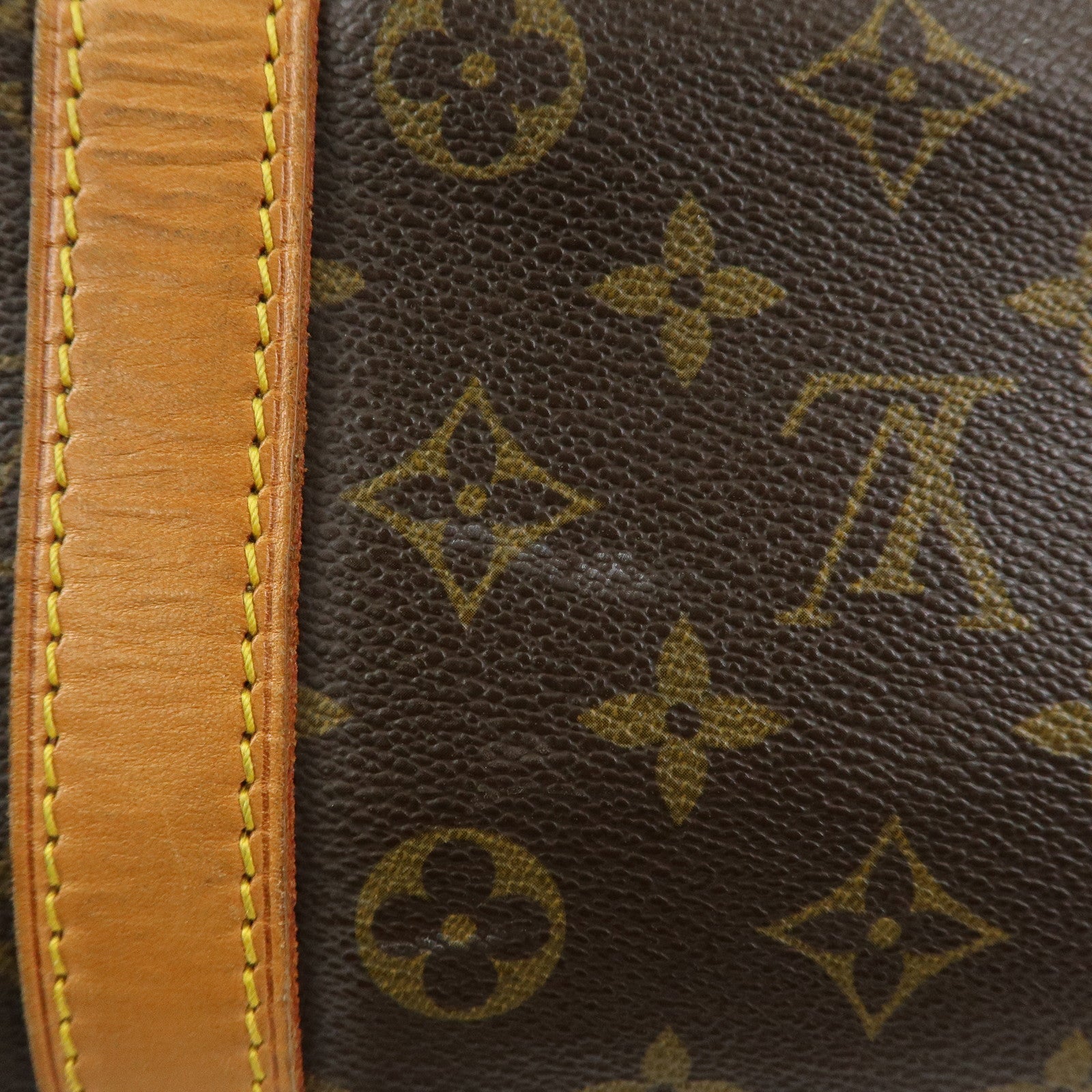 Louis Vuitton Monogram Keep All Bandouliere 55 Boston Bag M41414