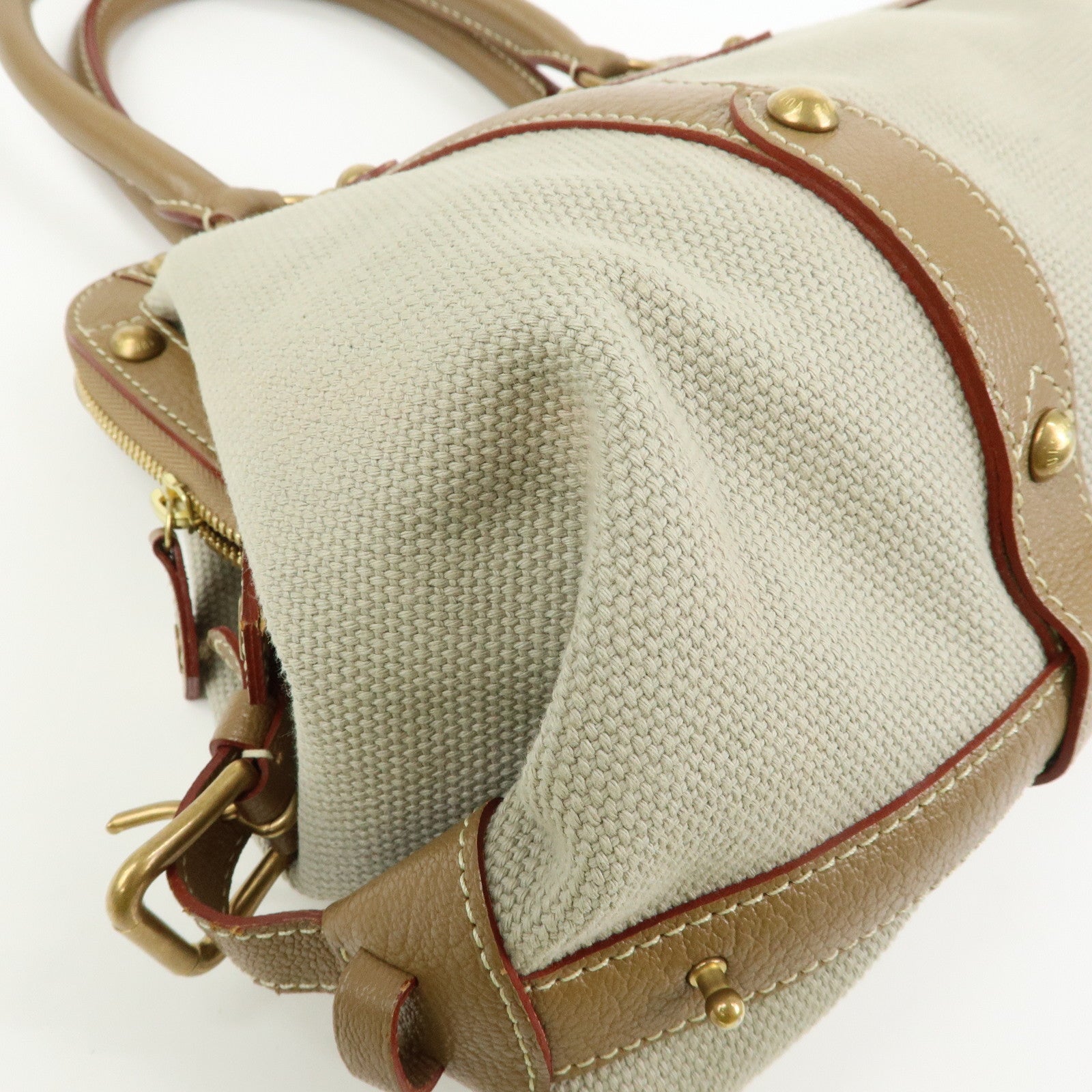 Louis Vuitton Toile Trianon Sac de Nuit MM Canvas Hand Bag M48826