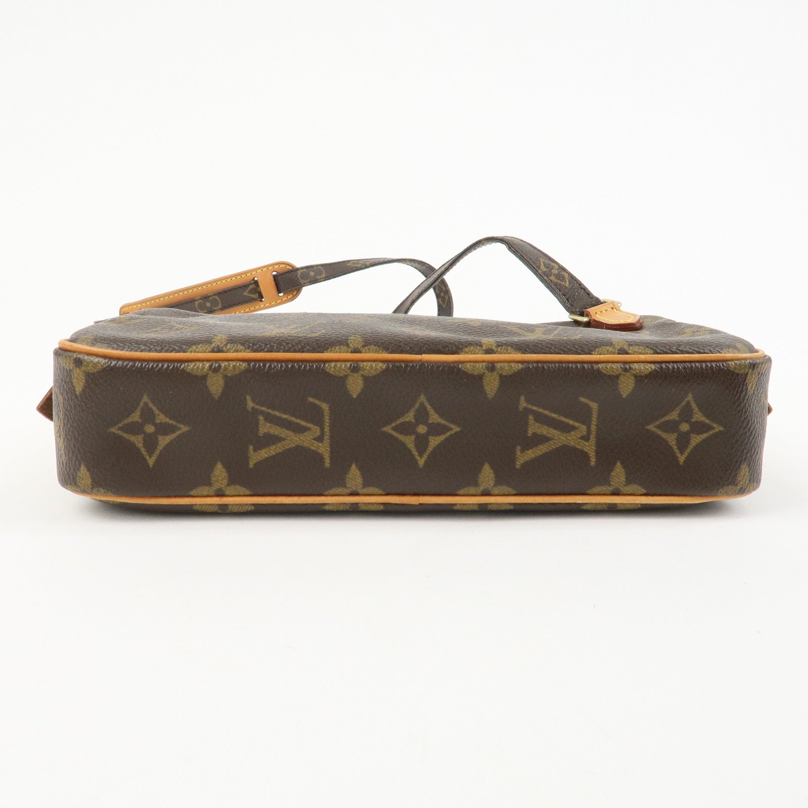 Louis Vuitton Monogram Pochette Marly Bandouliere Bag Brown M51828