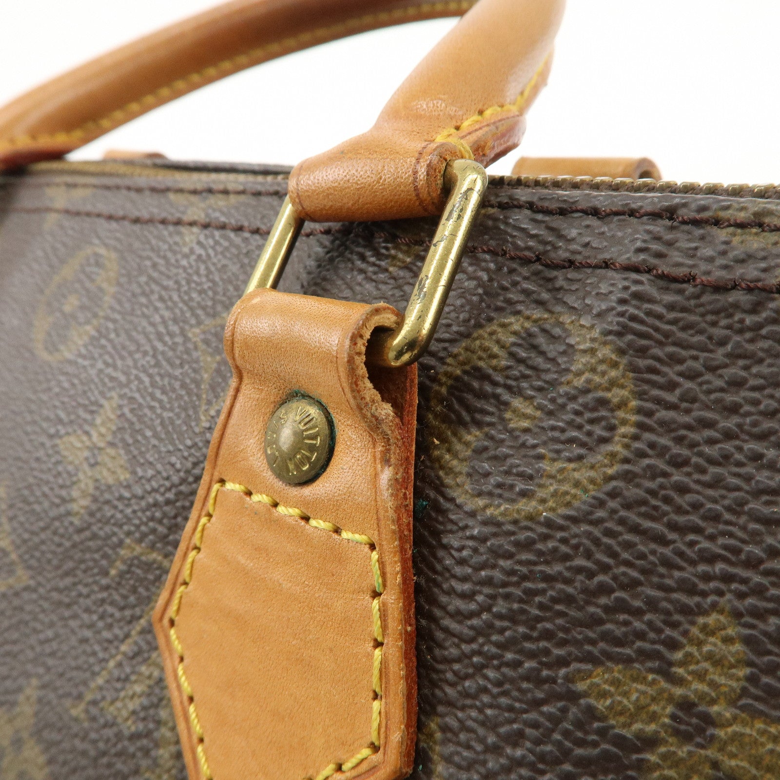 Louis Vuitton Monogram Speedy 30 Hand Bag Boston Bag M41526 Used