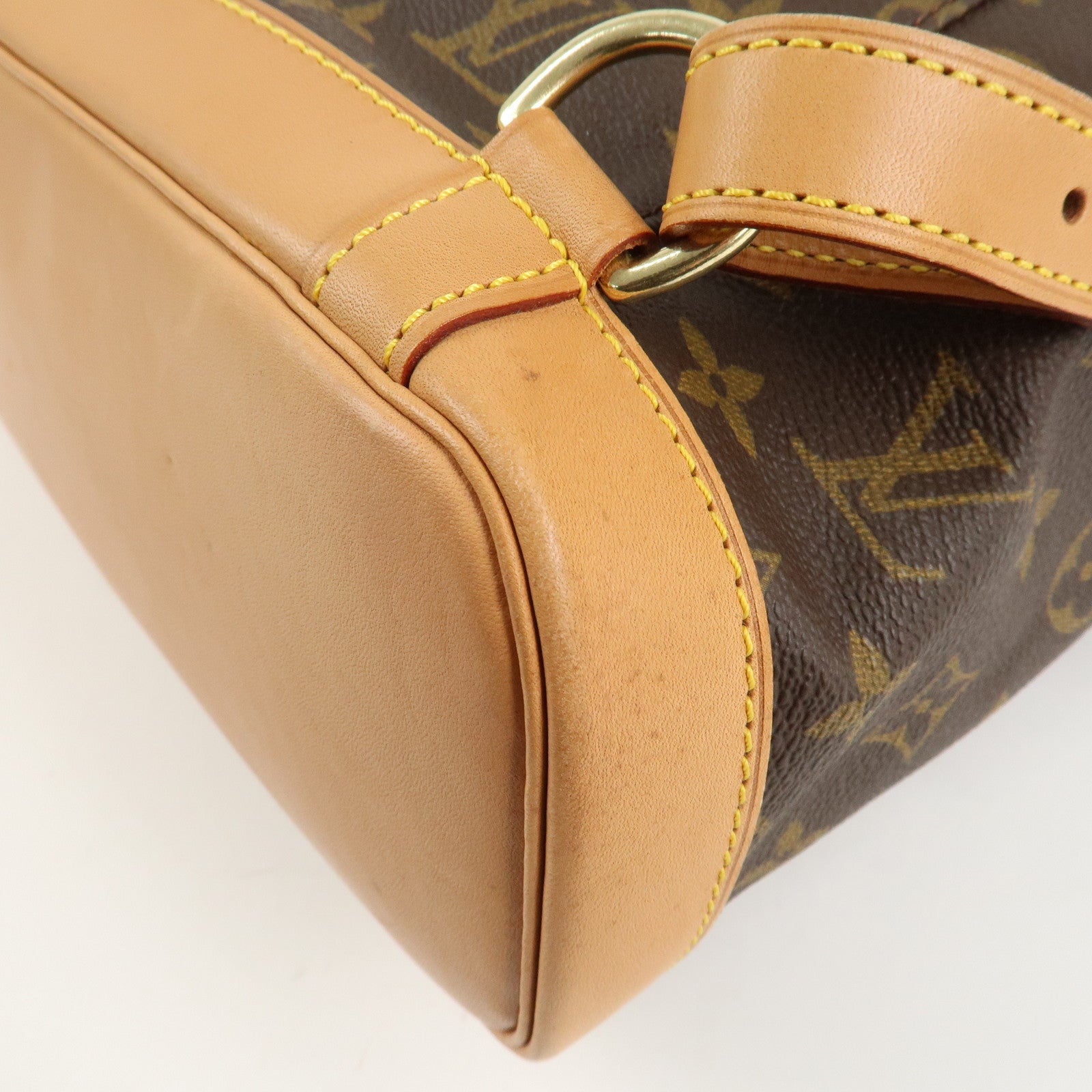 Louis Vuitton Monogram Montsouris GM Backpack Brown M51135 Used