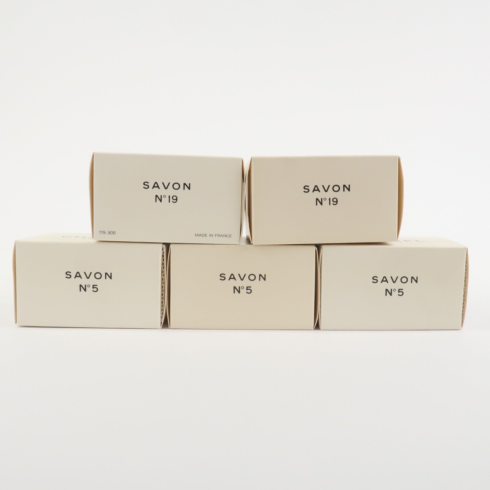 CHANEL Set of 5 Savon No5 Bar Soap