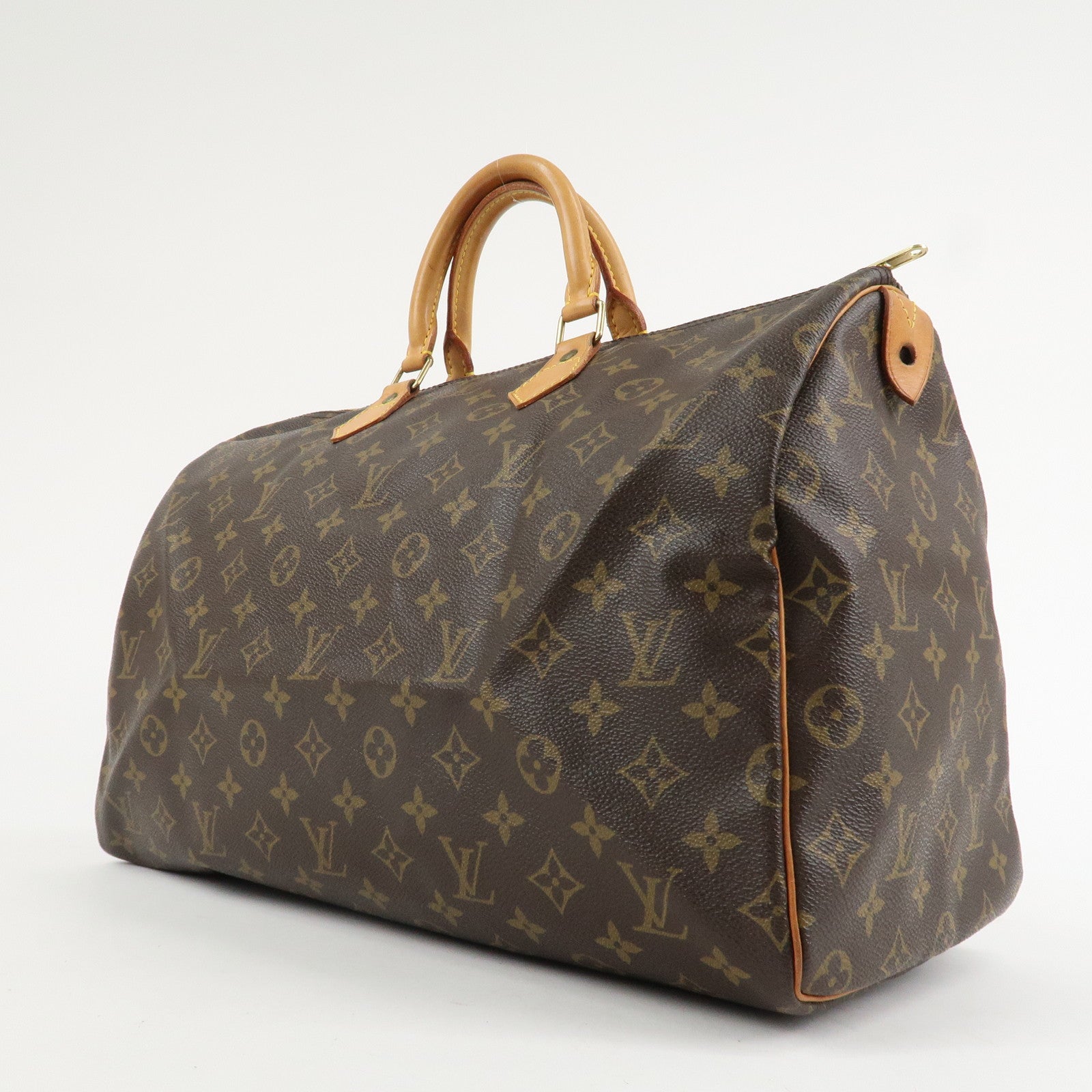Louis Vuitton Monogram Speedy 40 Hand Bag Boston Bag M41522 Used