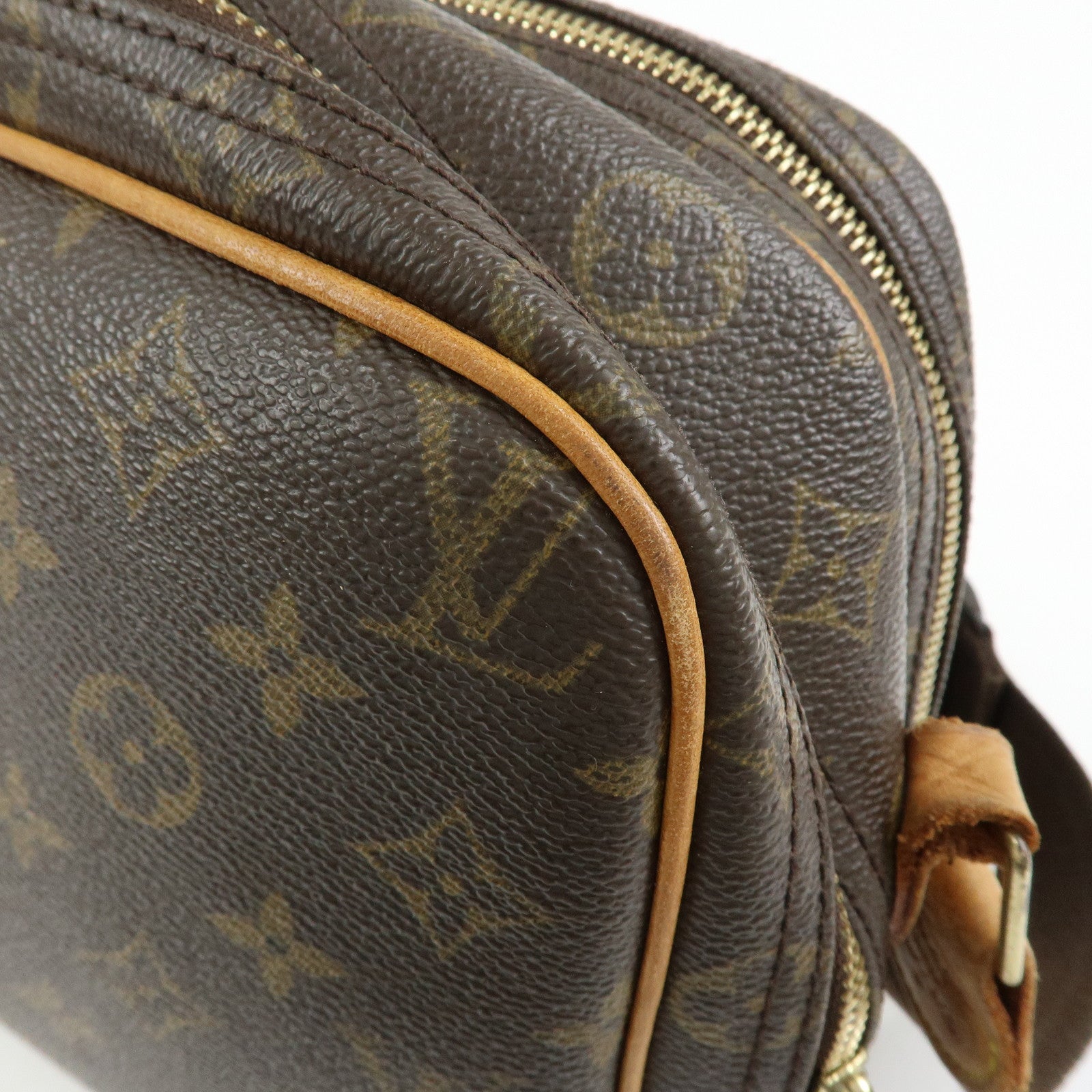 Louis Vuitton Monogram Reporter PM Shoulder Crossbody Bag M45254