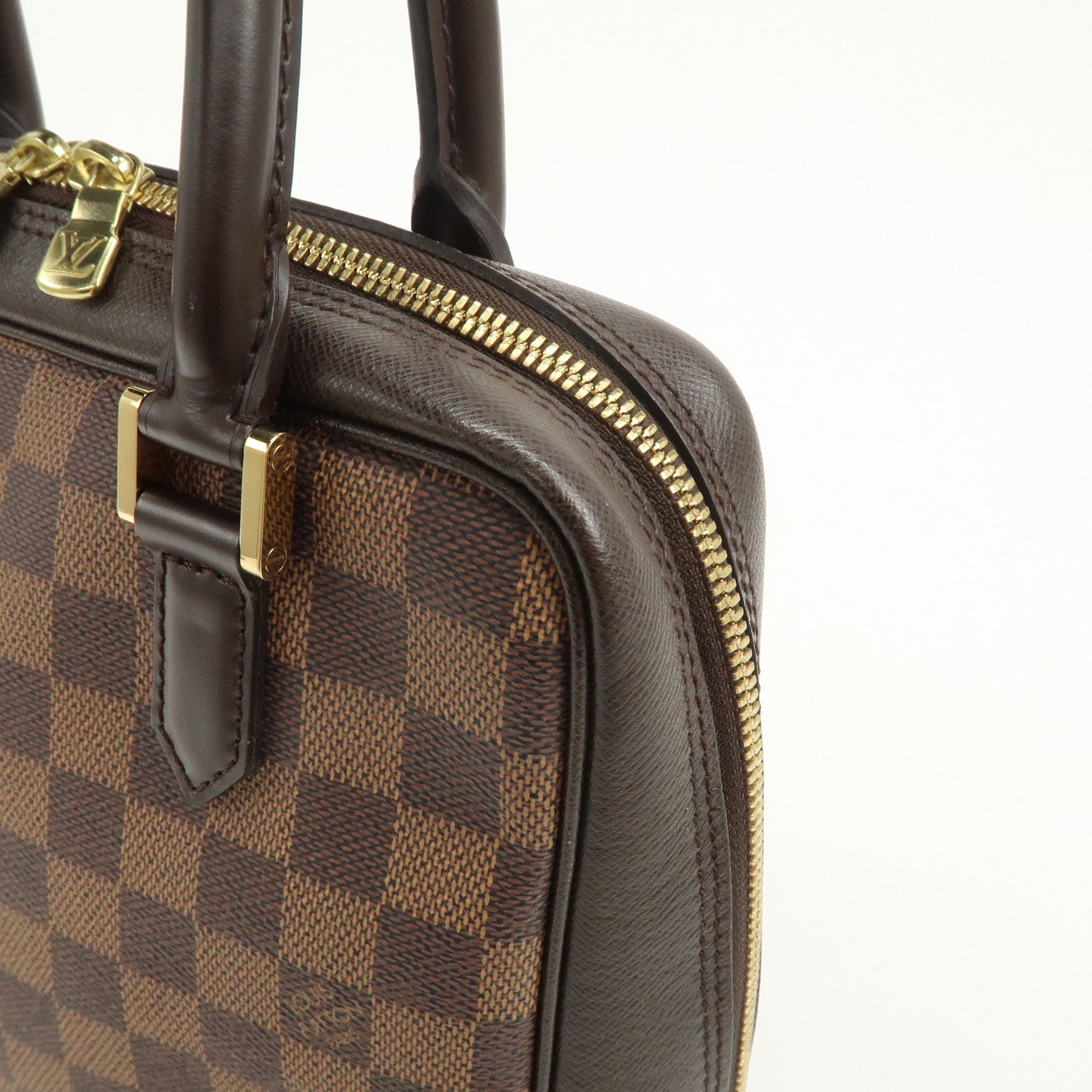 Louis Vuitton Damier Canvas Brera Hand Bag Ebene N51150