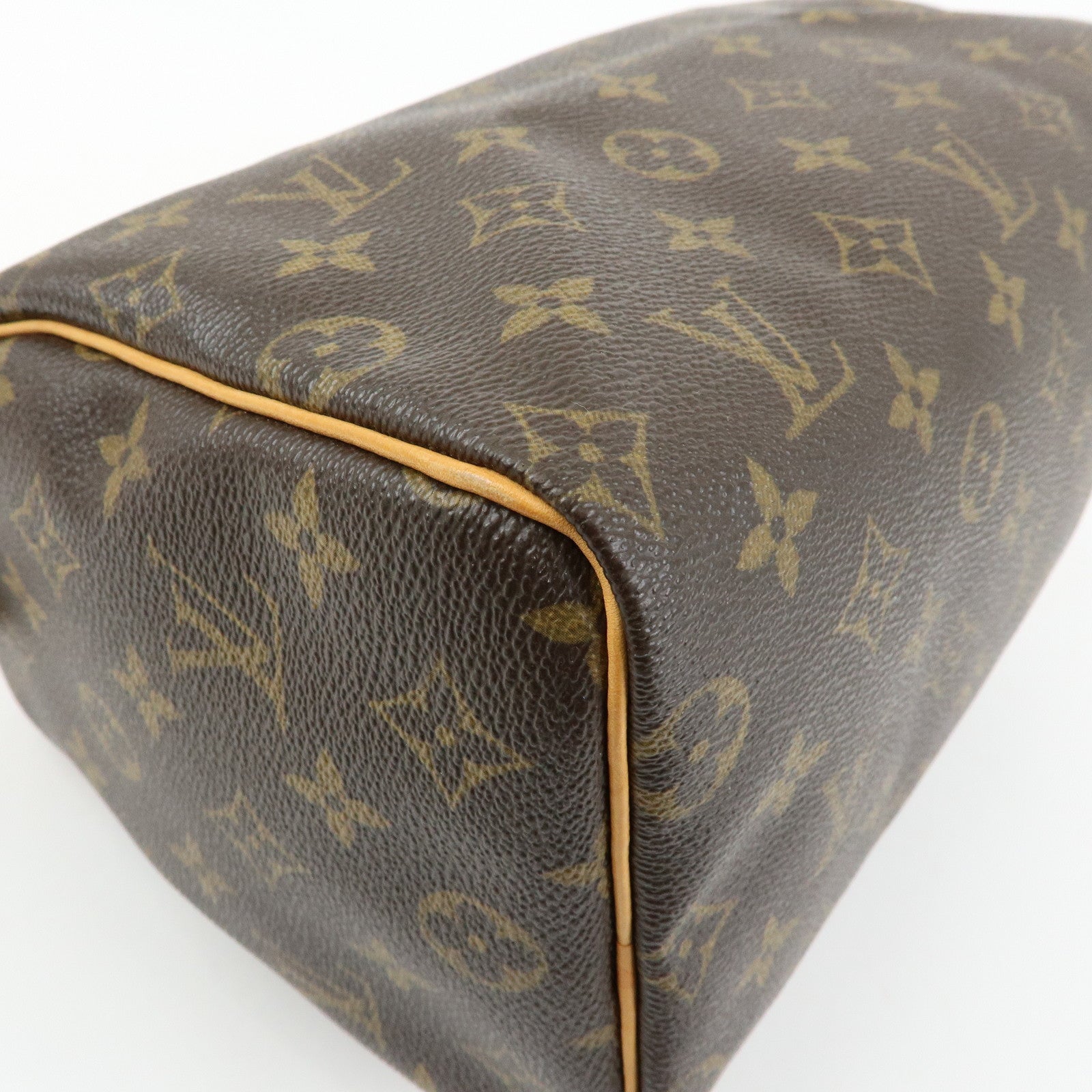 Louis Vuitton Monogram Speedy 25 Boston Bag Hand Bag Brown M41528