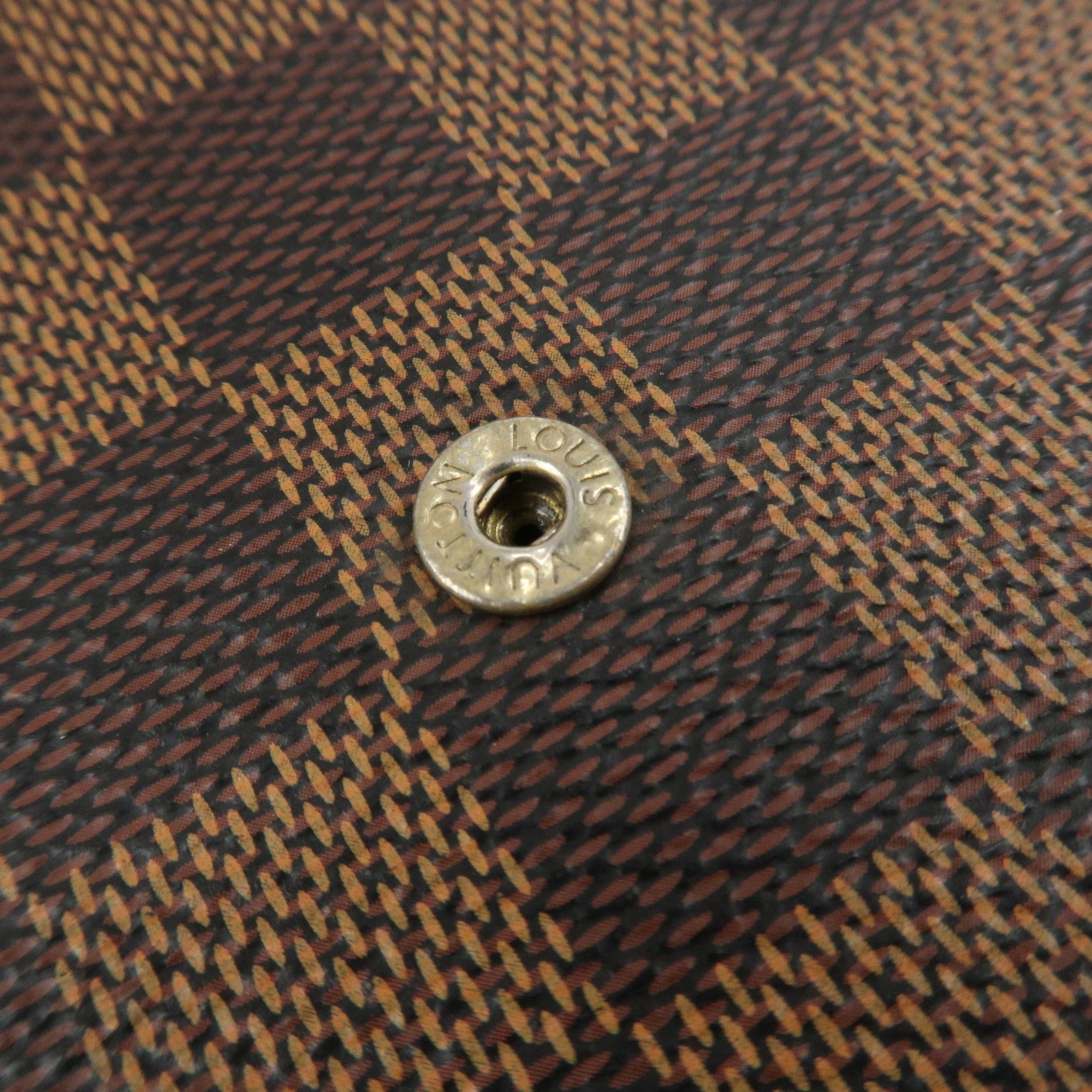 Louis Vuitton Damier Pochette Felicie Shoulder Bag Brown N40492 Used