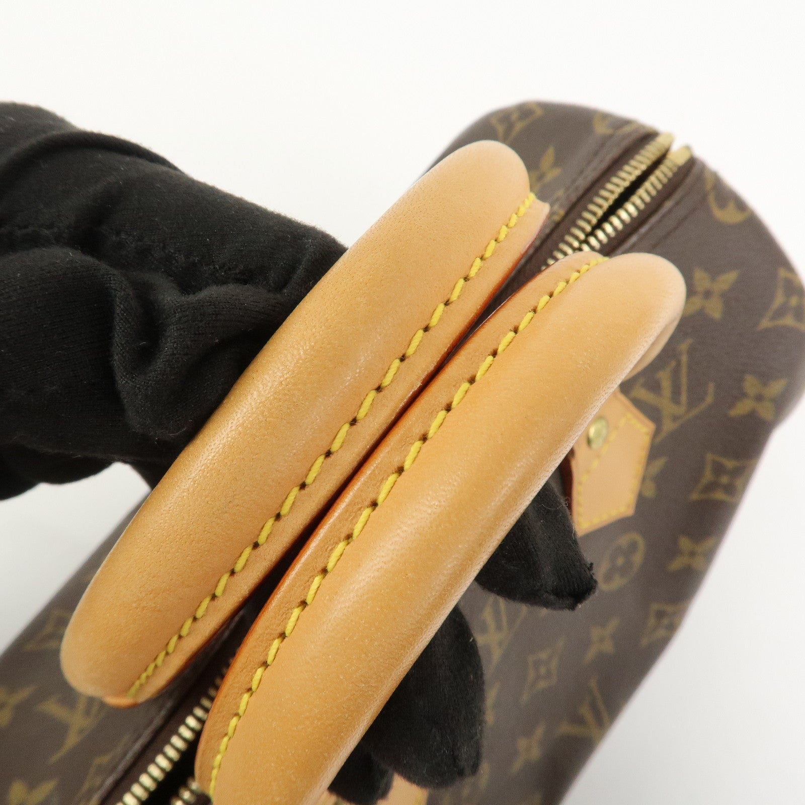 Louis Vuitton Monogram Speedy 25 Boston Bag Hand Bag Brown M41528