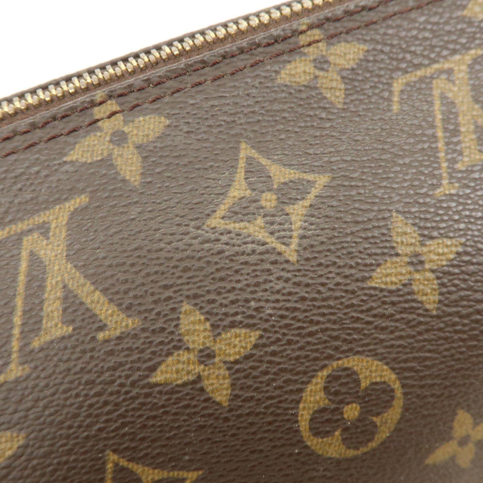 Louis Vuitton Monogram Papillon 30 Hand Bag Brown M51385
